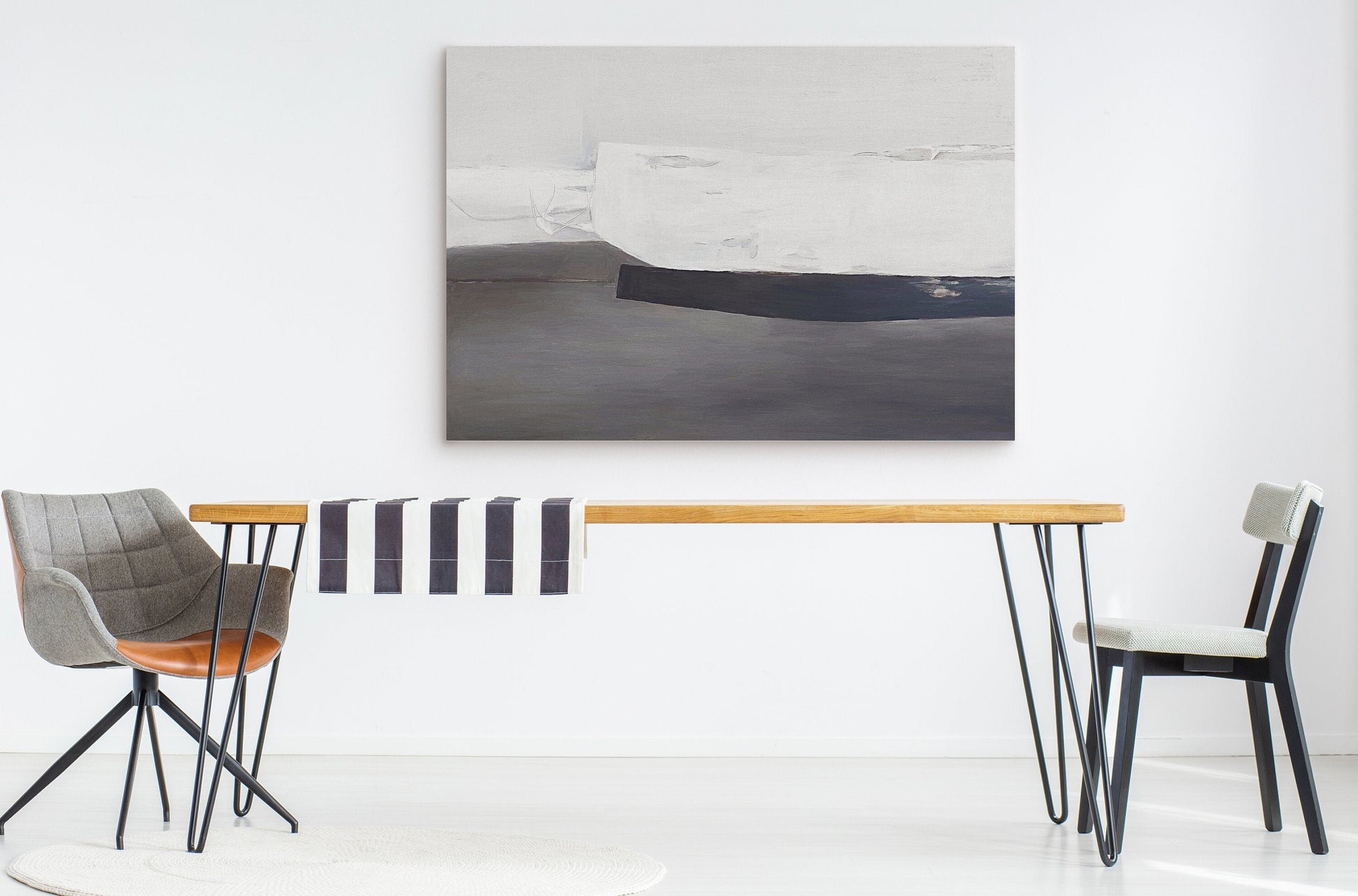 EasySuger Abstract framed Canvas Wall Art, Large Gallery Wall Art, Modern wall art for bedroom and living room