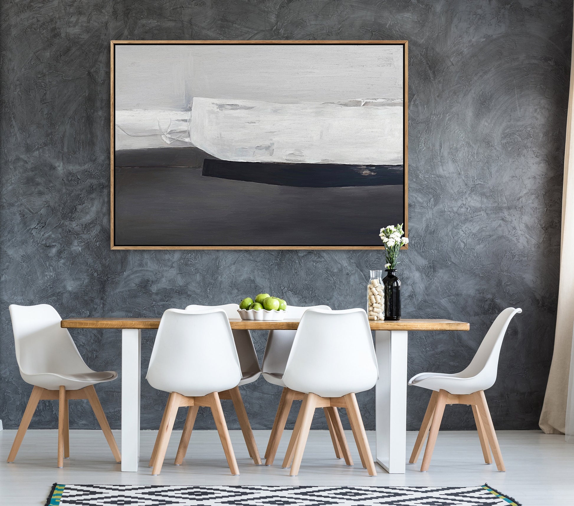 EasySuger Abstract framed Canvas Wall Art, Large Gallery Wall Art, Modern wall art for bedroom and living room