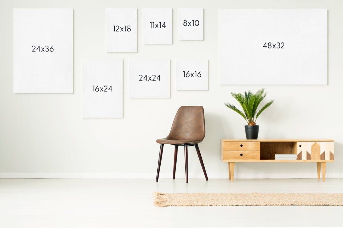 EasySuger Abstract framed Canvas Wall Art, Large Gallery Wall Art, Modern wall art for bedroom and living room