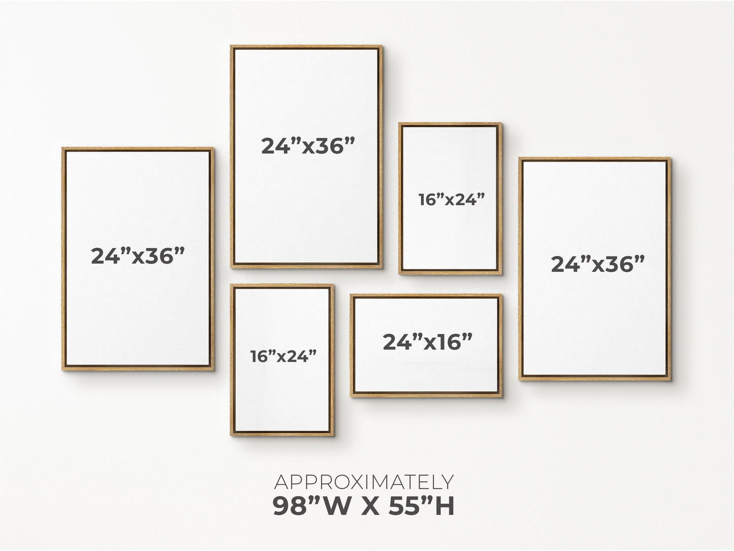 EasySuger 6 Sets of Framed Wall Art, Framed Matisse wall art, Van gogh wall art for bedroom, living room and dining room (with hanging kit)