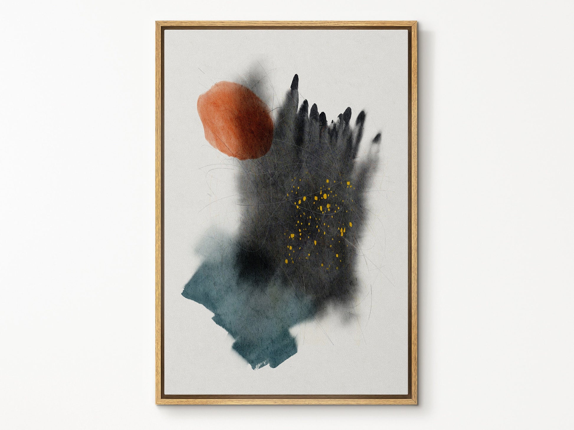 EasySuger Abstract framed Canvas Wall Art, Large Gallery Wall Art, Modern wall art for bedroom and living room