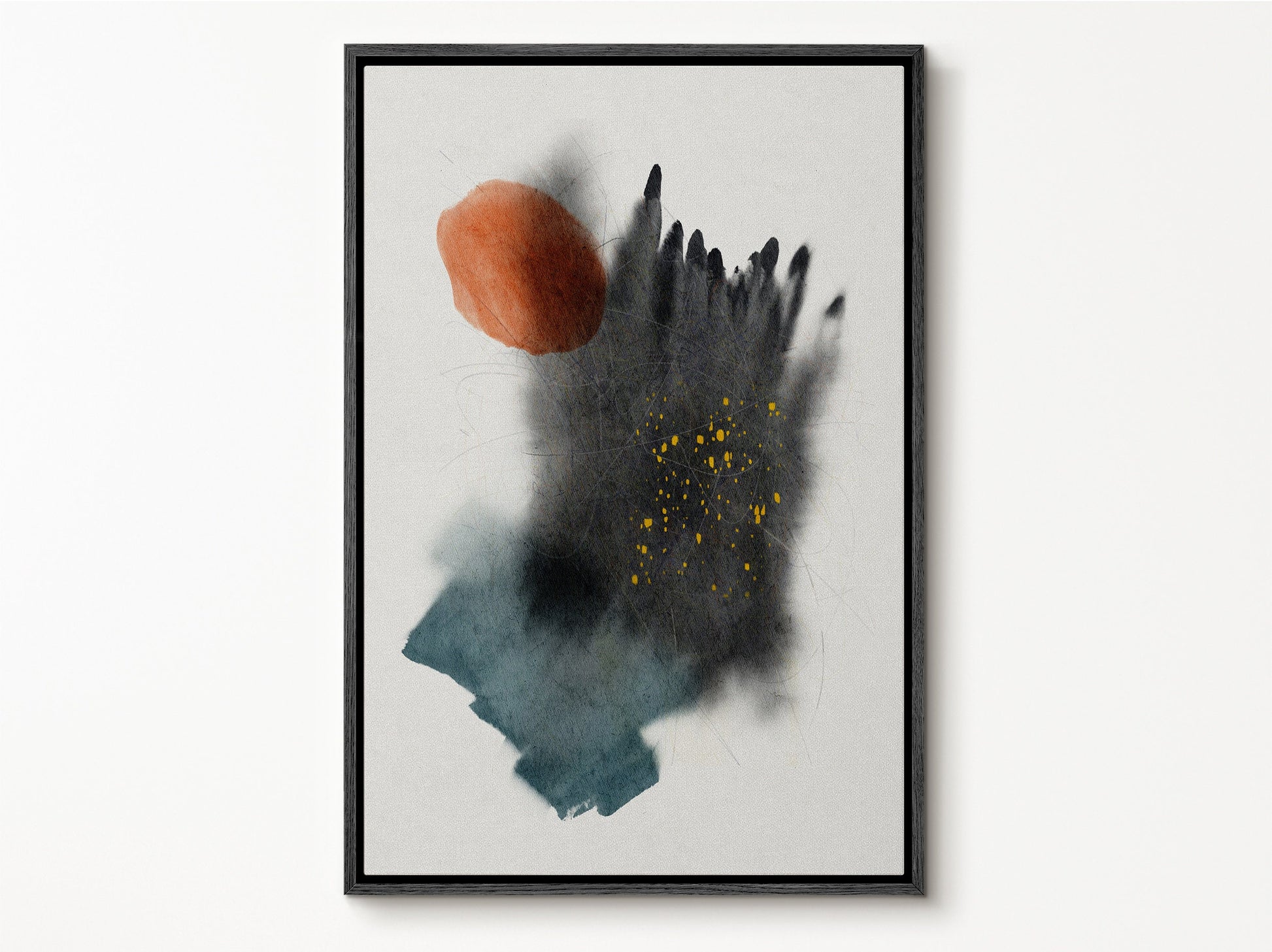 EasySuger Abstract framed Canvas Wall Art, Large Gallery Wall Art, Modern wall art for bedroom and living room