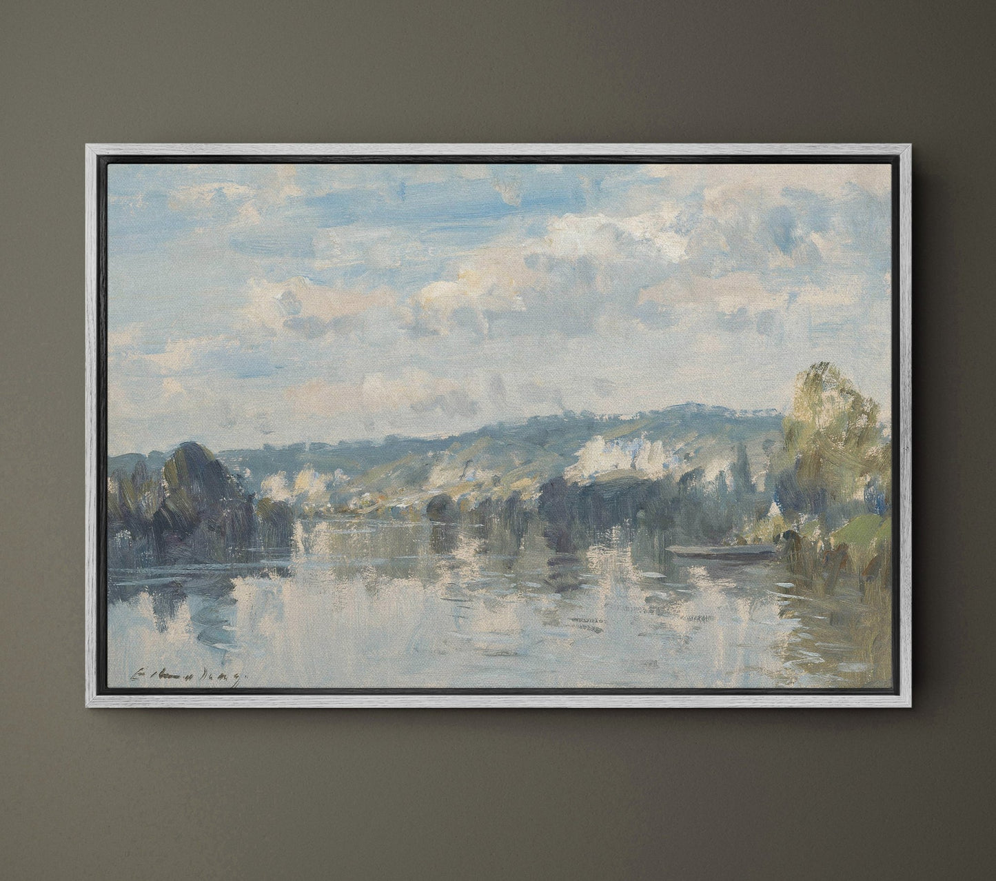 Impression Lake - EasySugerImpression LakeFramed Canvas PrintsEasySugerEasySugerImpression Lake24x16Light