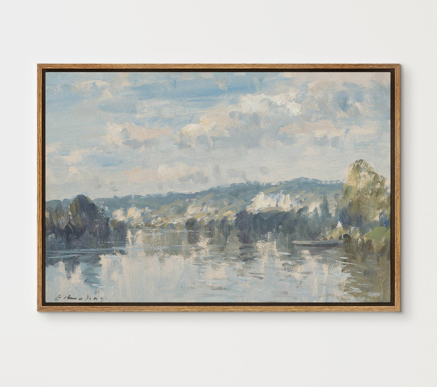 Impression Lake - EasySugerImpression LakeFramed Canvas PrintsEasySugerEasySugerImpression Lake24x16Natural