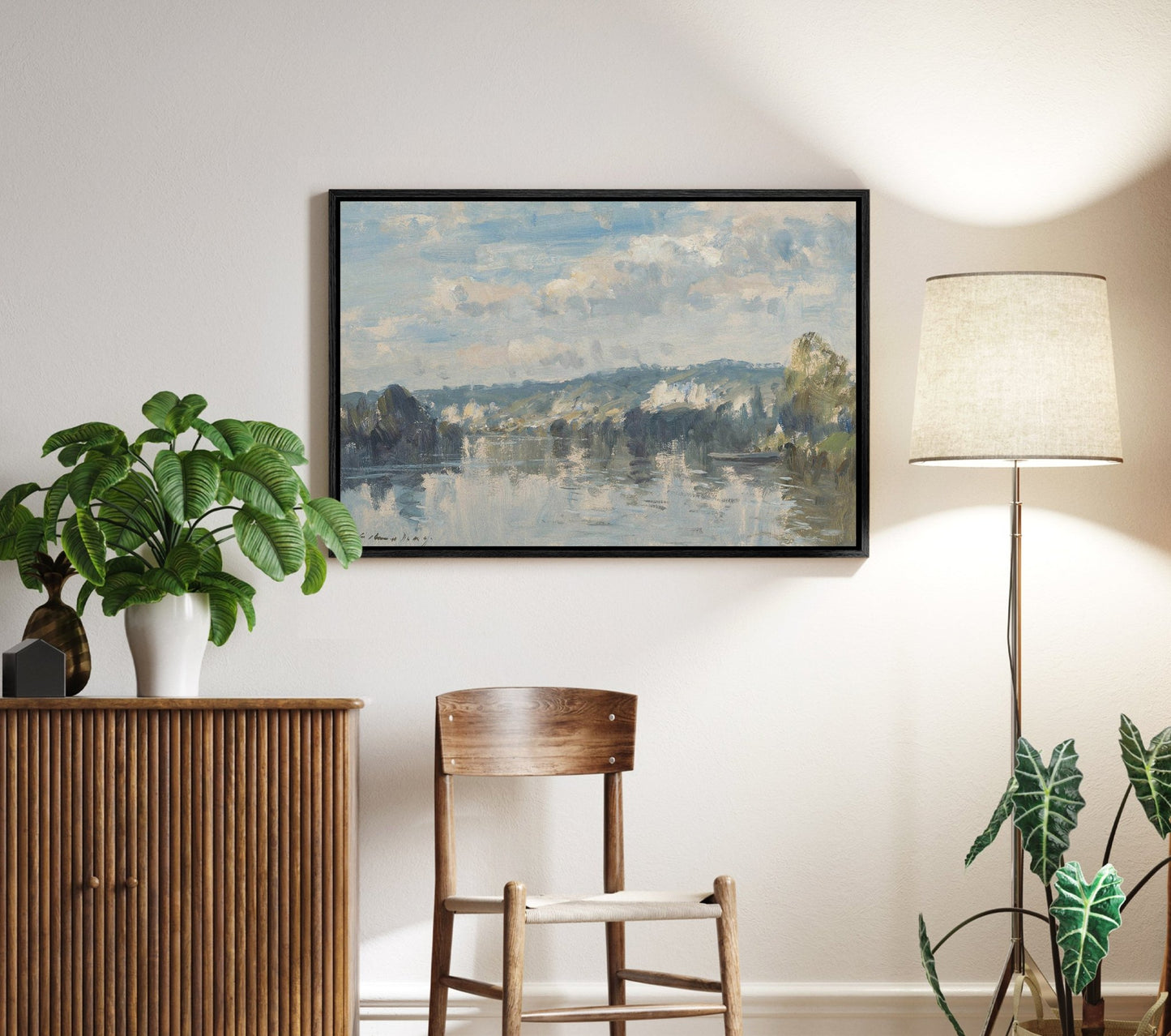 Impression Lake - EasySugerImpression LakeFramed Canvas PrintsEasySugerEasySugerImpression Lake24x16Light