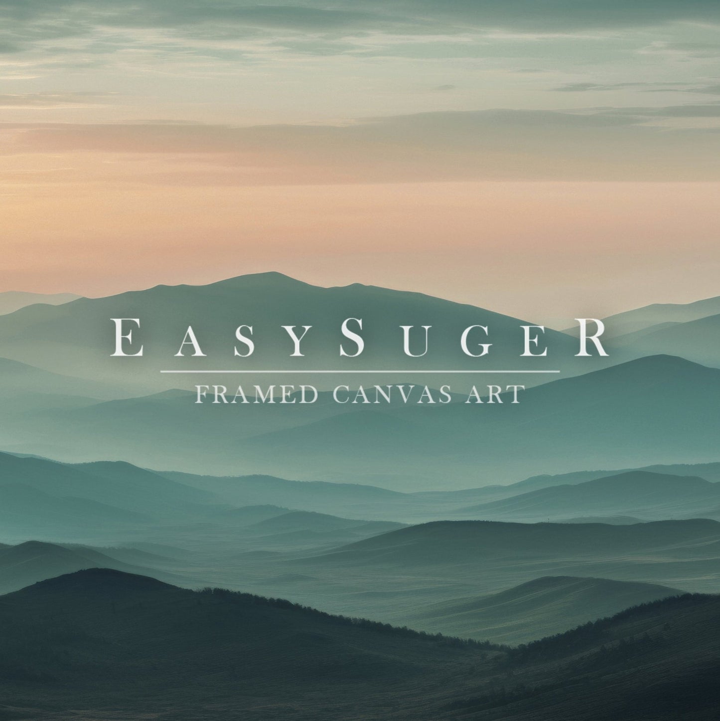 Sunset Mountain View II - EasySugerSunset Mountain View IIFramed Canvas PrintsEasySugerEasySugerSunset Mountain View II36x12Walnut
