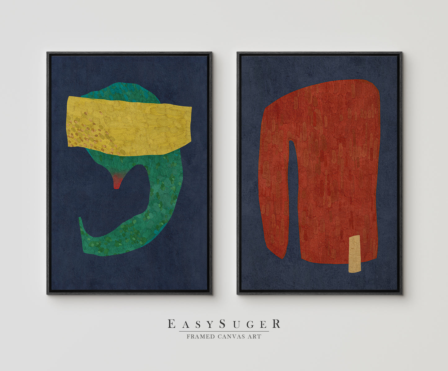 EasySuger 2 Panels Modern Art