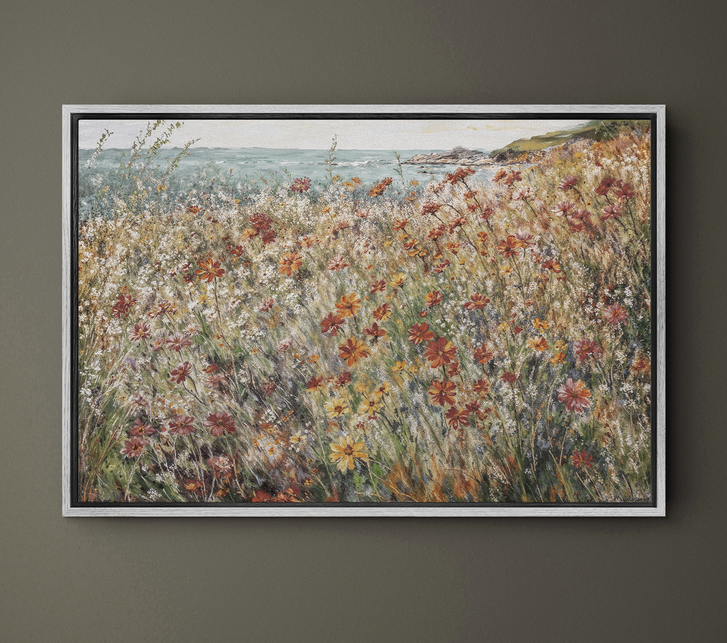 Wildflowers field by the Sea | WF25