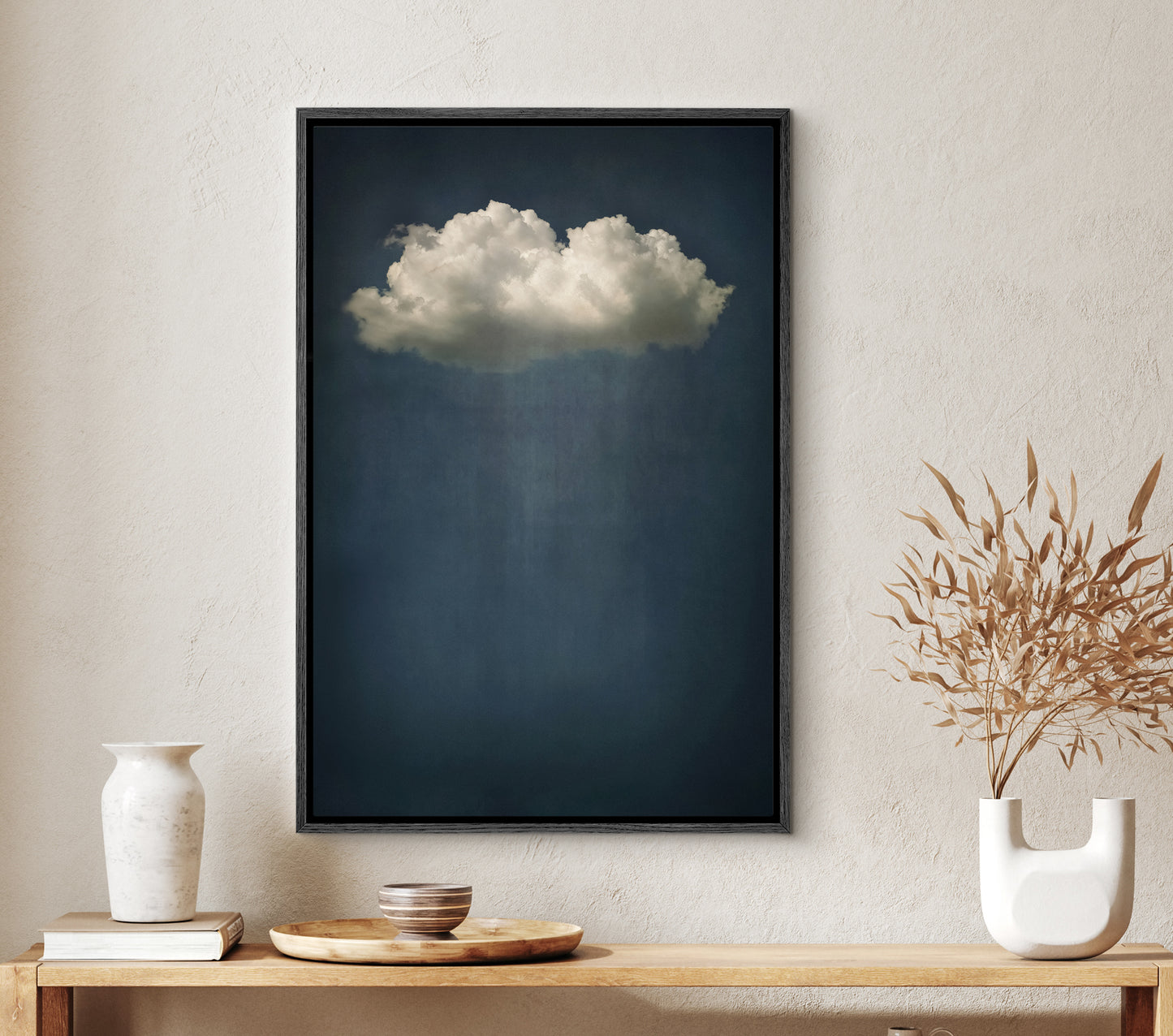 Moody Clouds | Premuim Framed Canvas Print | CL22