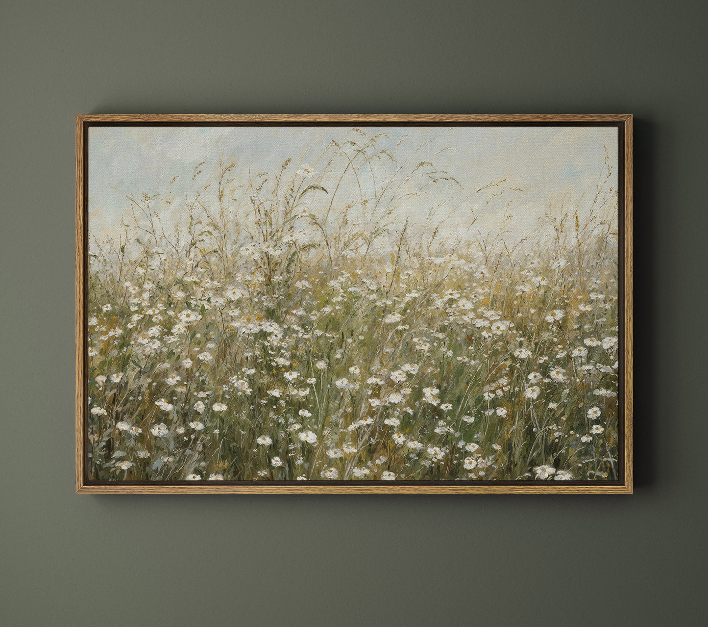 Wildflowers field