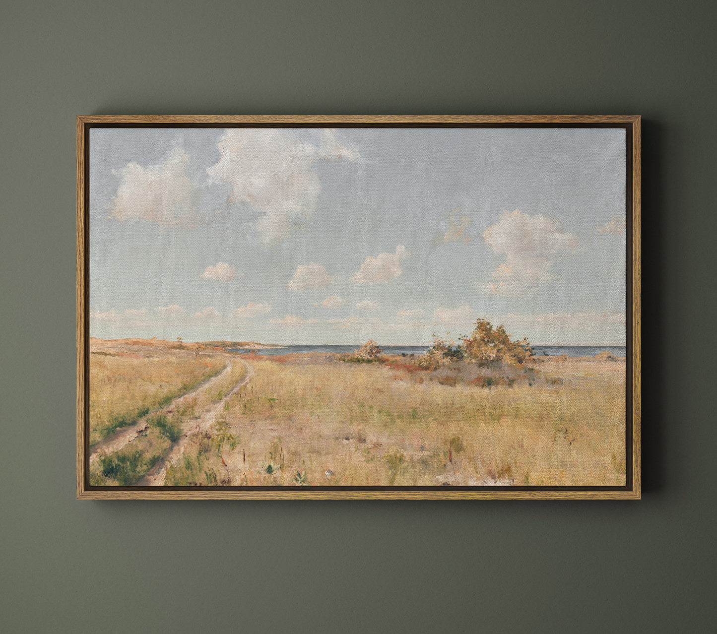 Vintage Oil painting Landscape Wall Art Print | VT99