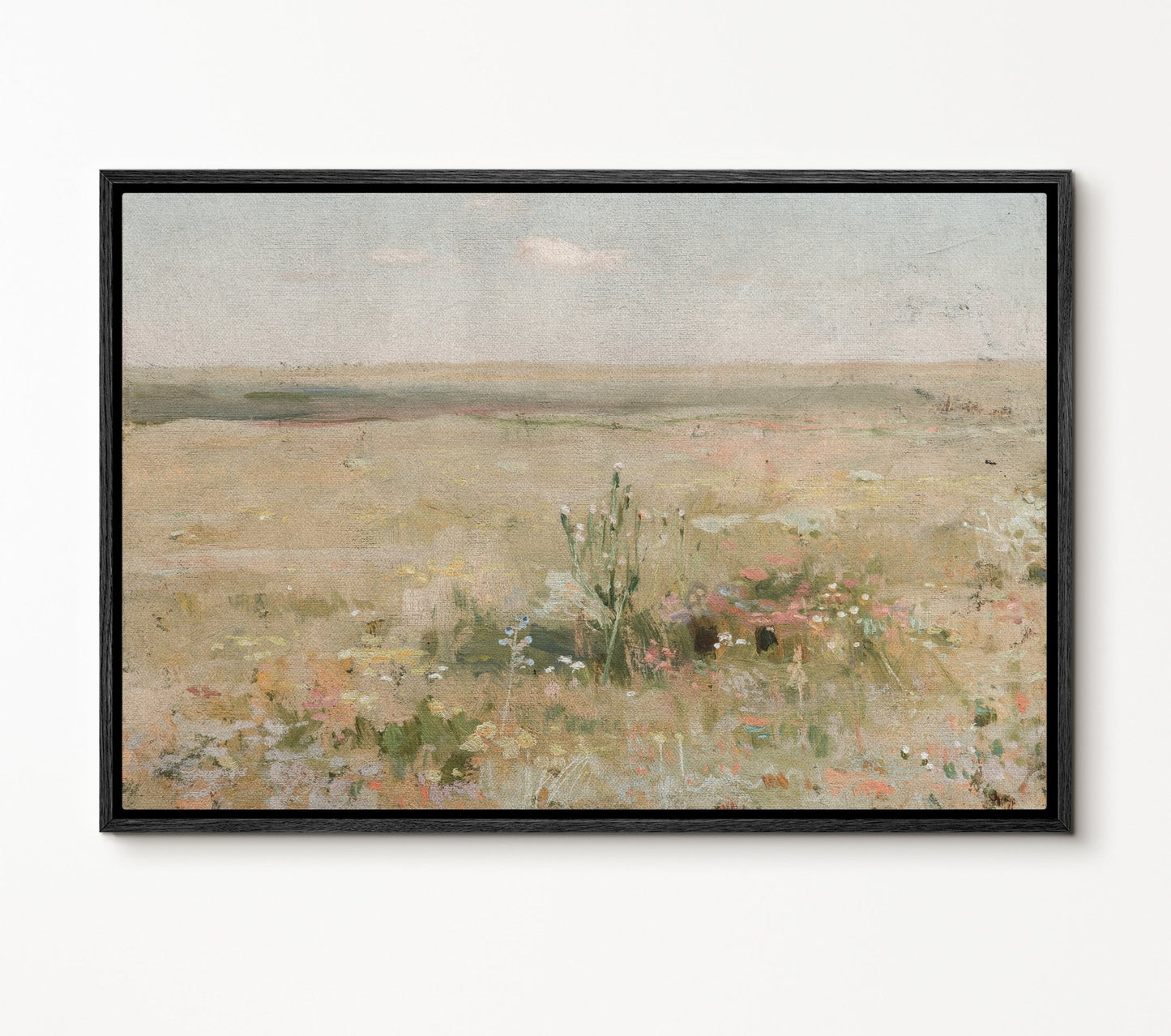 Abstract Wildflowers field - EasySugerAbstract Wildflowers fieldFramed Canvas PrintsEasySugerEasySugerAbstract Wildflowers field24x16Black