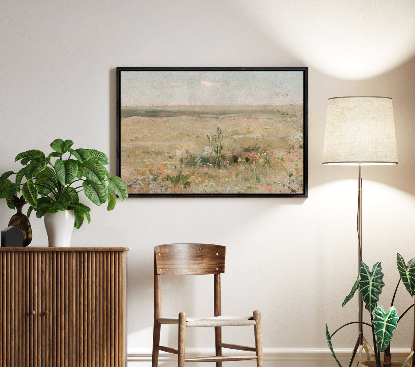 Abstract Wildflowers field - EasySugerAbstract Wildflowers fieldFramed Canvas PrintsEasySugerEasySugerAbstract Wildflowers field24x16Light