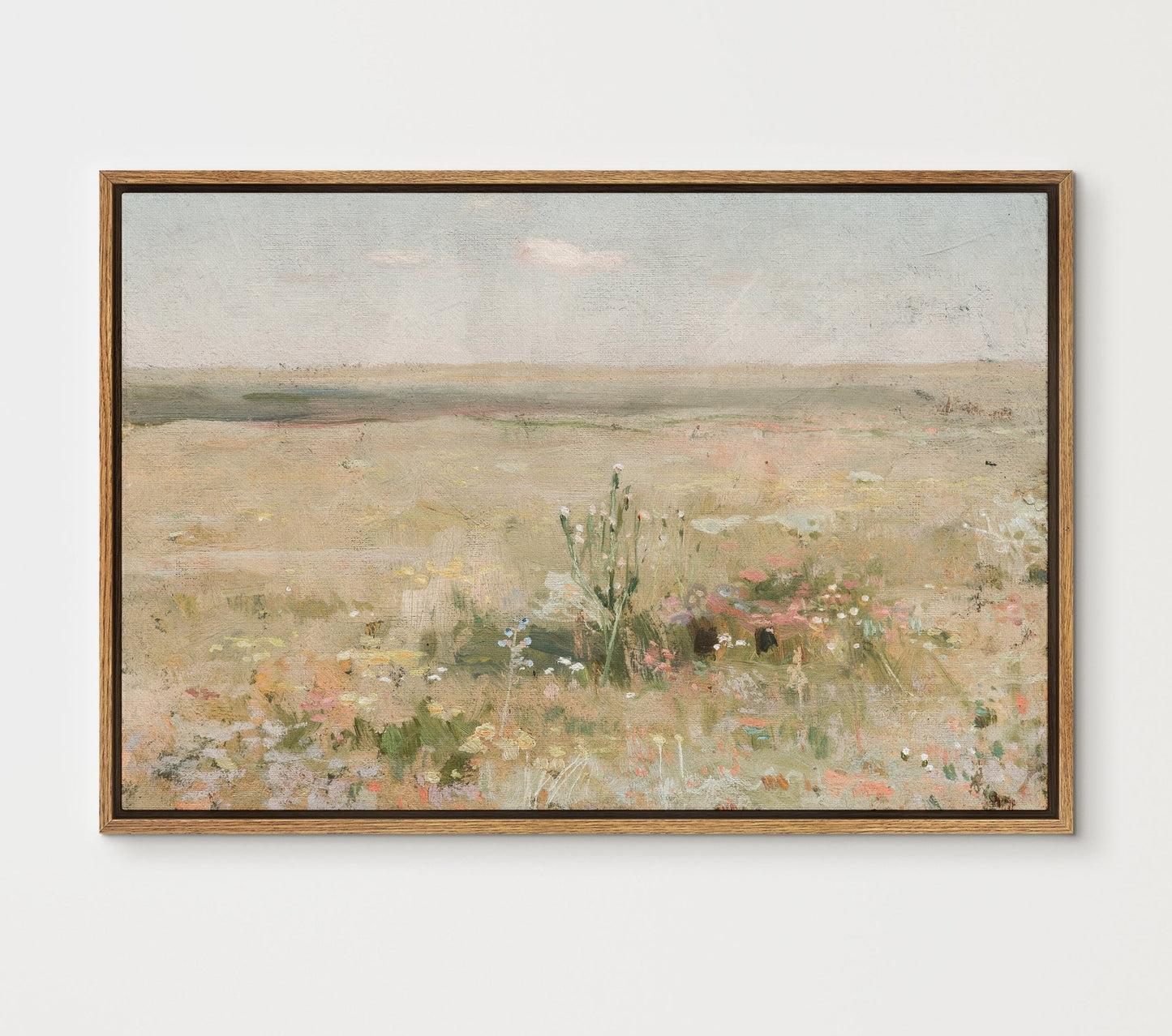 Abstract Wildflowers field - EasySugerAbstract Wildflowers fieldFramed Canvas PrintsEasySugerEasySugerAbstract Wildflowers field24x16Natural