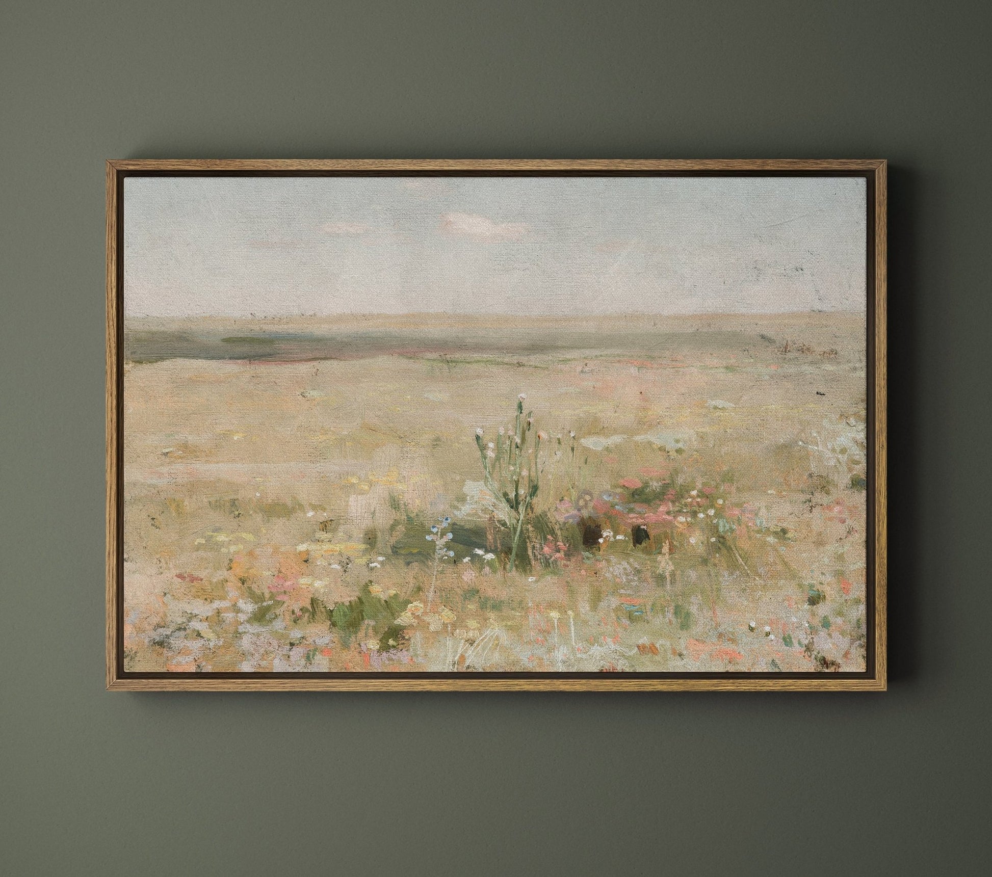 Abstract Wildflowers field - EasySugerAbstract Wildflowers fieldFramed Canvas PrintsEasySugerEasySugerAbstract Wildflowers field24x16Light