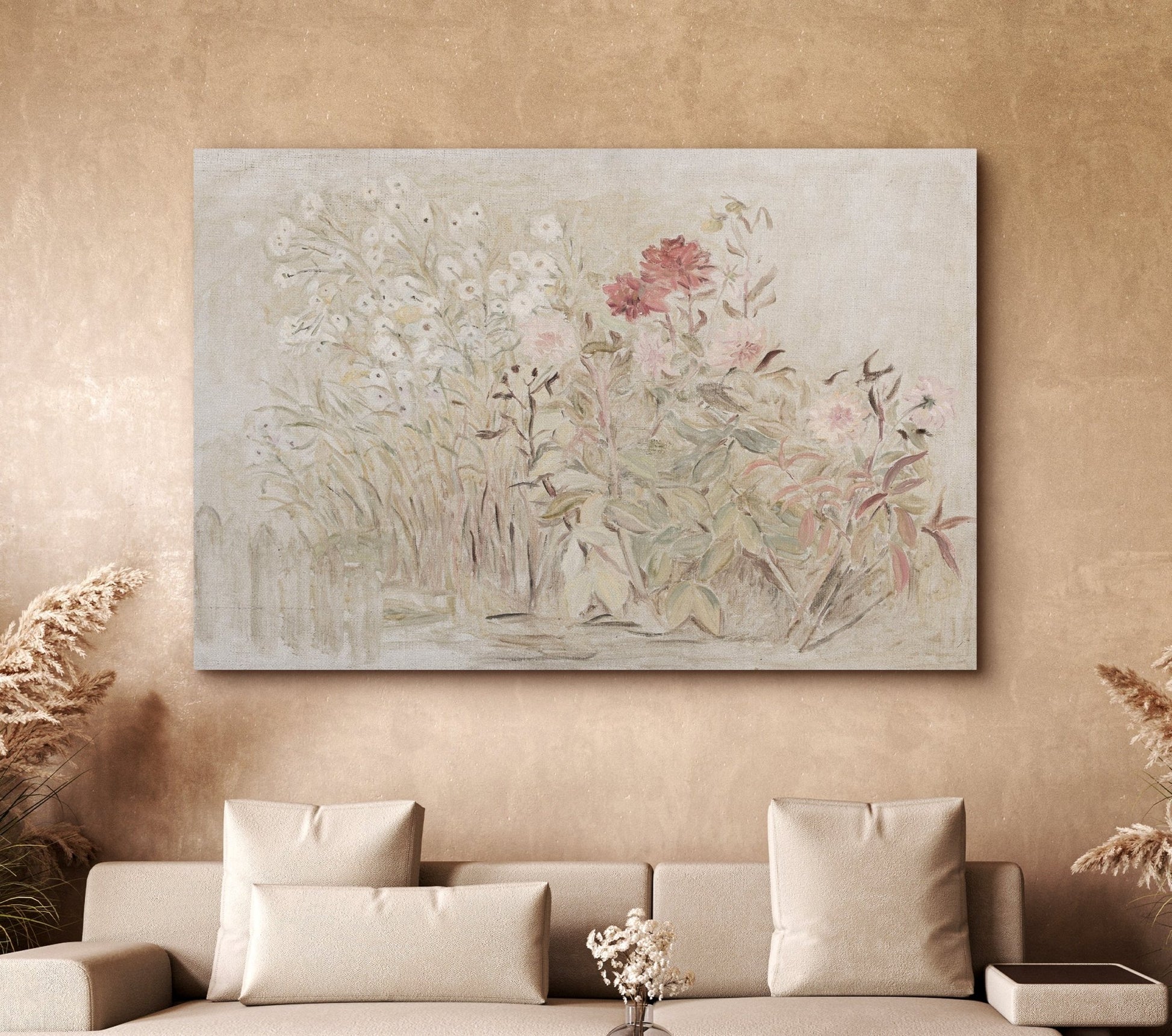 Antique Wildflowers - EasySugerAntique WildflowersFramed Canvas PrintsEasySugerEasySugerAntique Wildflowers24x16Premuim Gallery Wrap