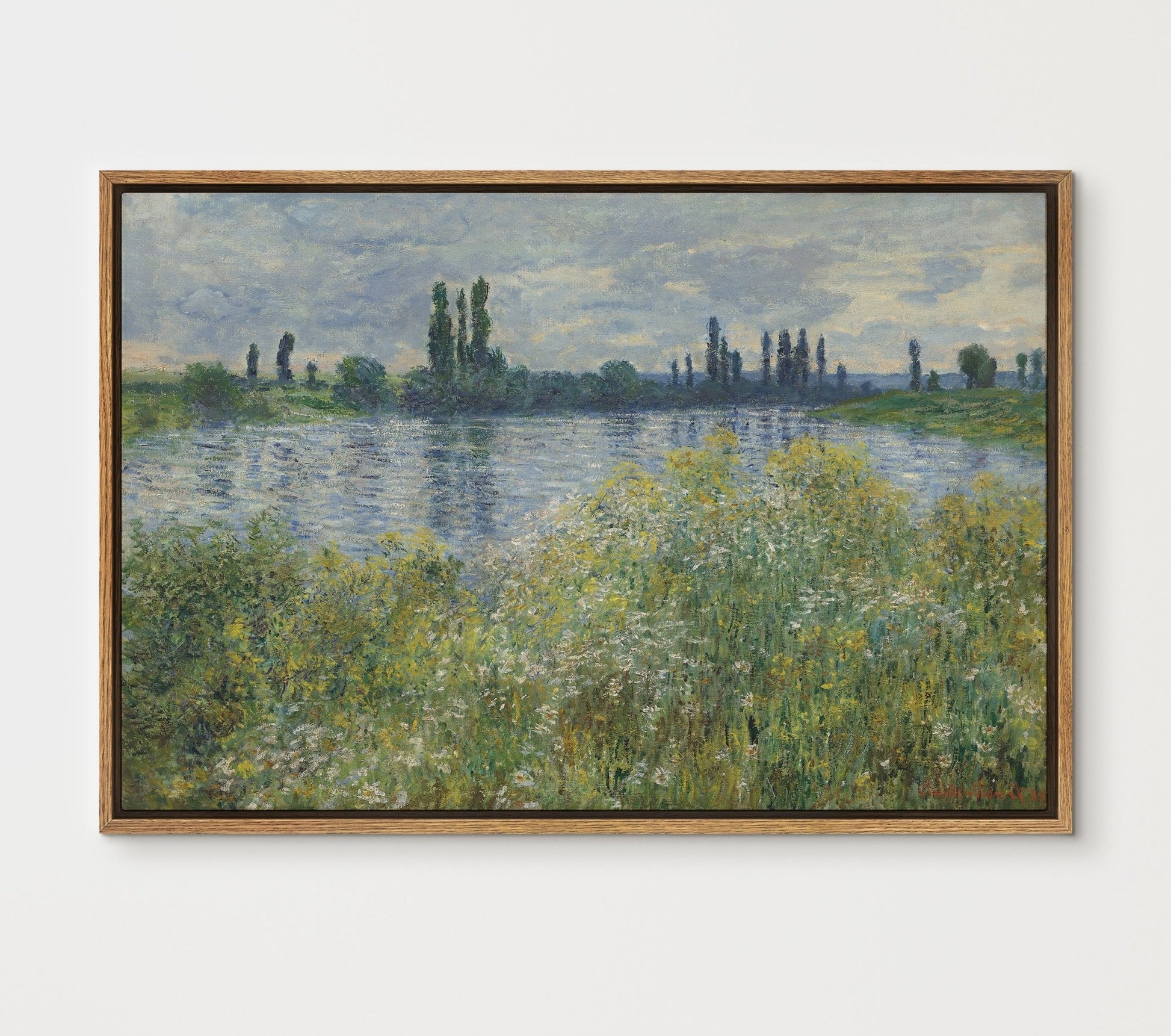 Banks of the Seine - EasySugerBanks of the SeineFramed Canvas PrintsEasySugerEasySugerBanks of the Seine24x16Walnut