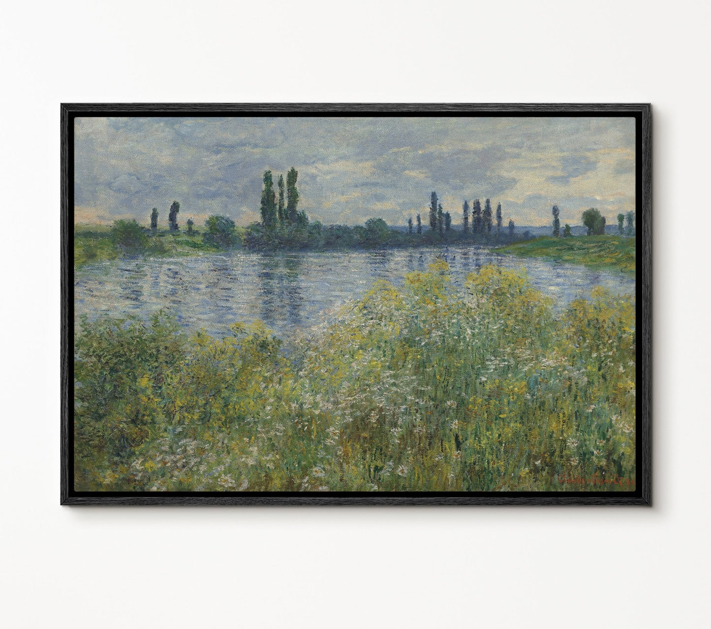 Banks of the Seine - EasySugerBanks of the SeineFramed Canvas PrintsEasySugerEasySugerBanks of the Seine24x16Black