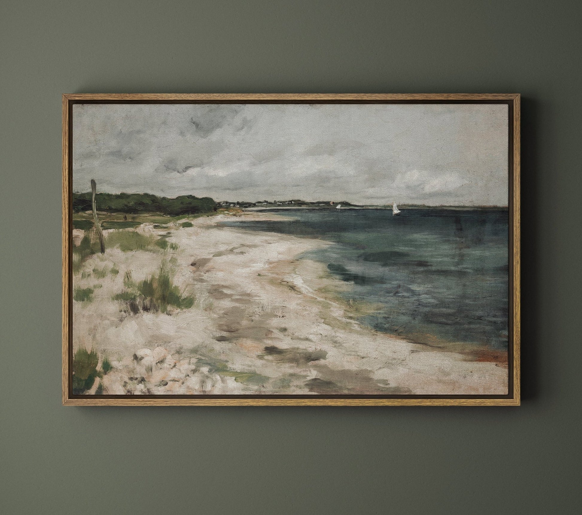 Beach - EasySugerBeachFramed Canvas PrintsEasySugerEasySugerBeach24x16Natural