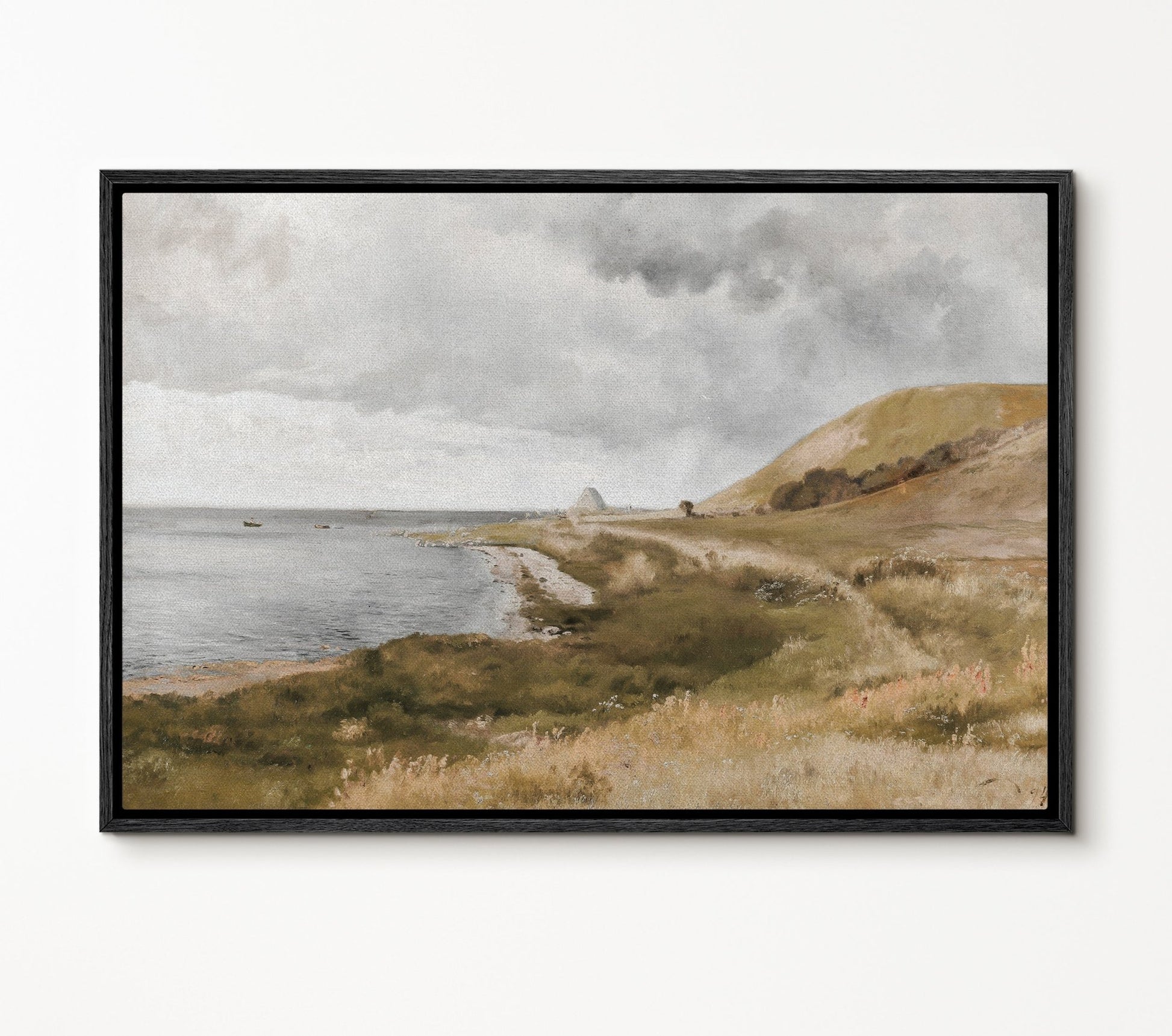 Beach II - EasySugerBeach IIFramed Canvas PrintsEasySugerEasySugerBeach II24x16Black