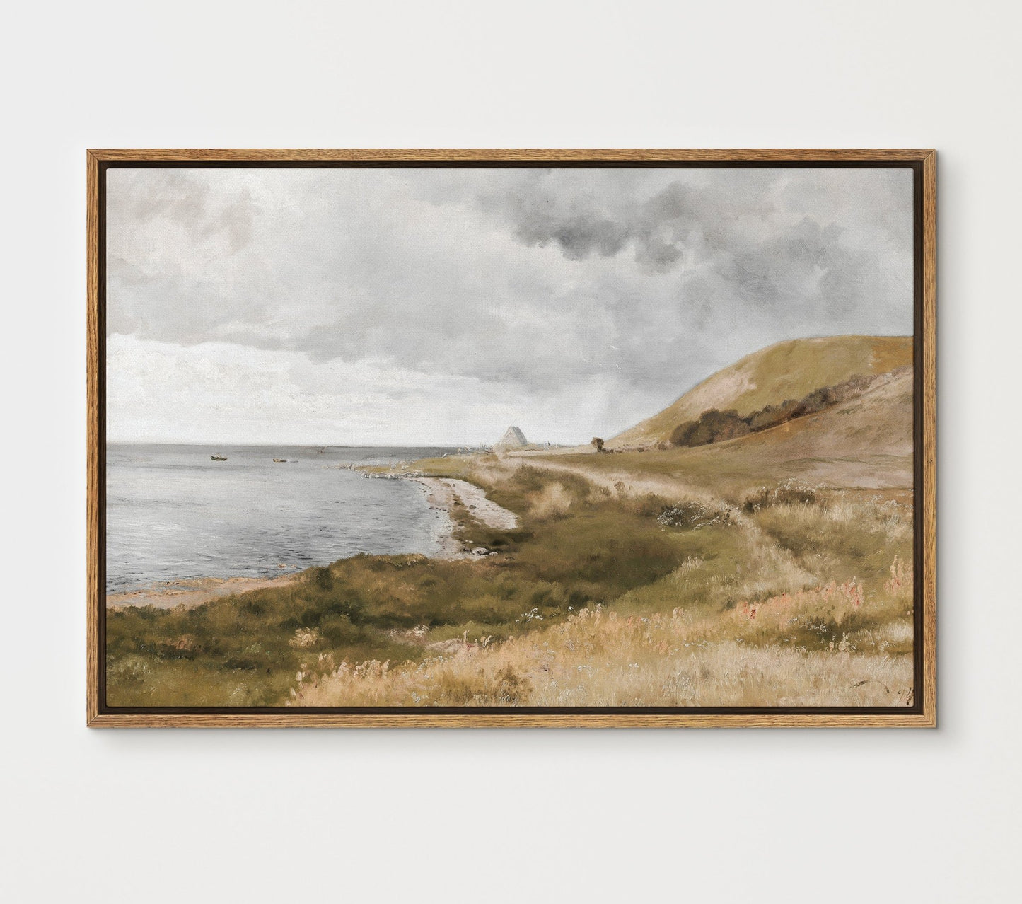 Beach II - EasySugerBeach IIFramed Canvas PrintsEasySugerEasySugerBeach II24x16Walnut