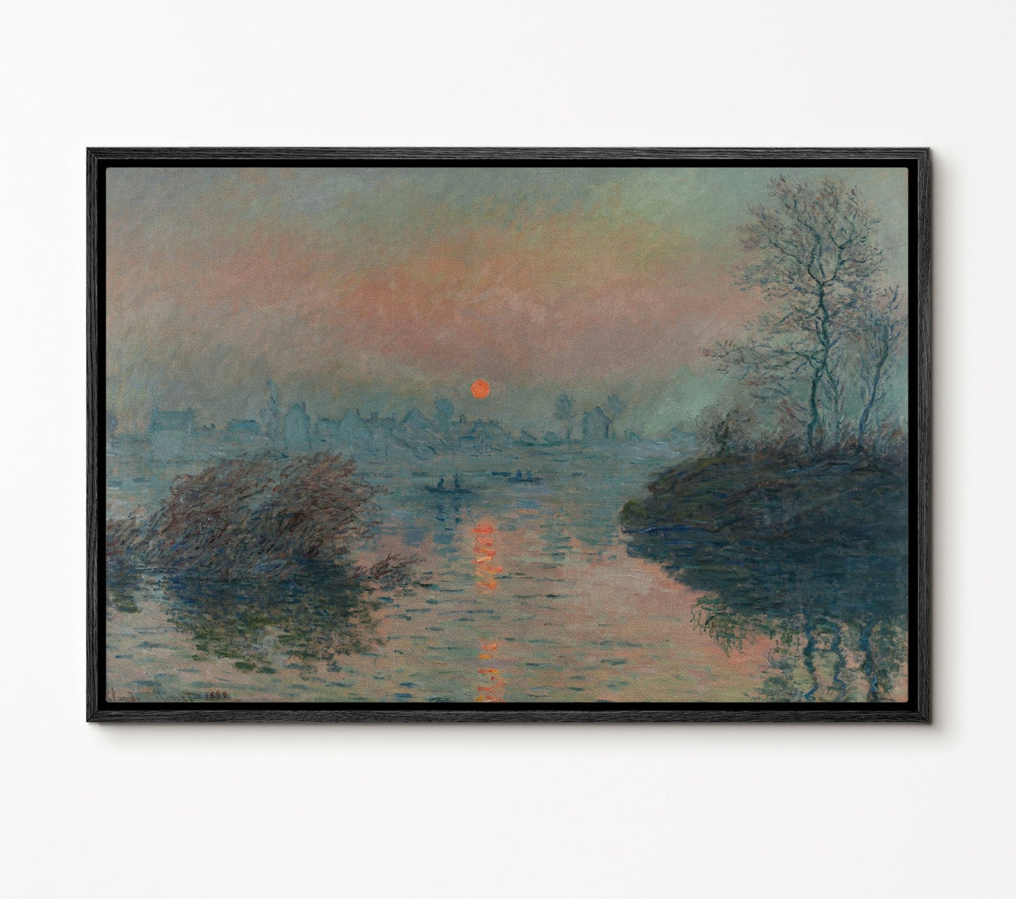 Claude Monet - EasySugerClaude MonetFramed Canvas PrintsEasySugerEasySugerClaude Monet24x16Walnut