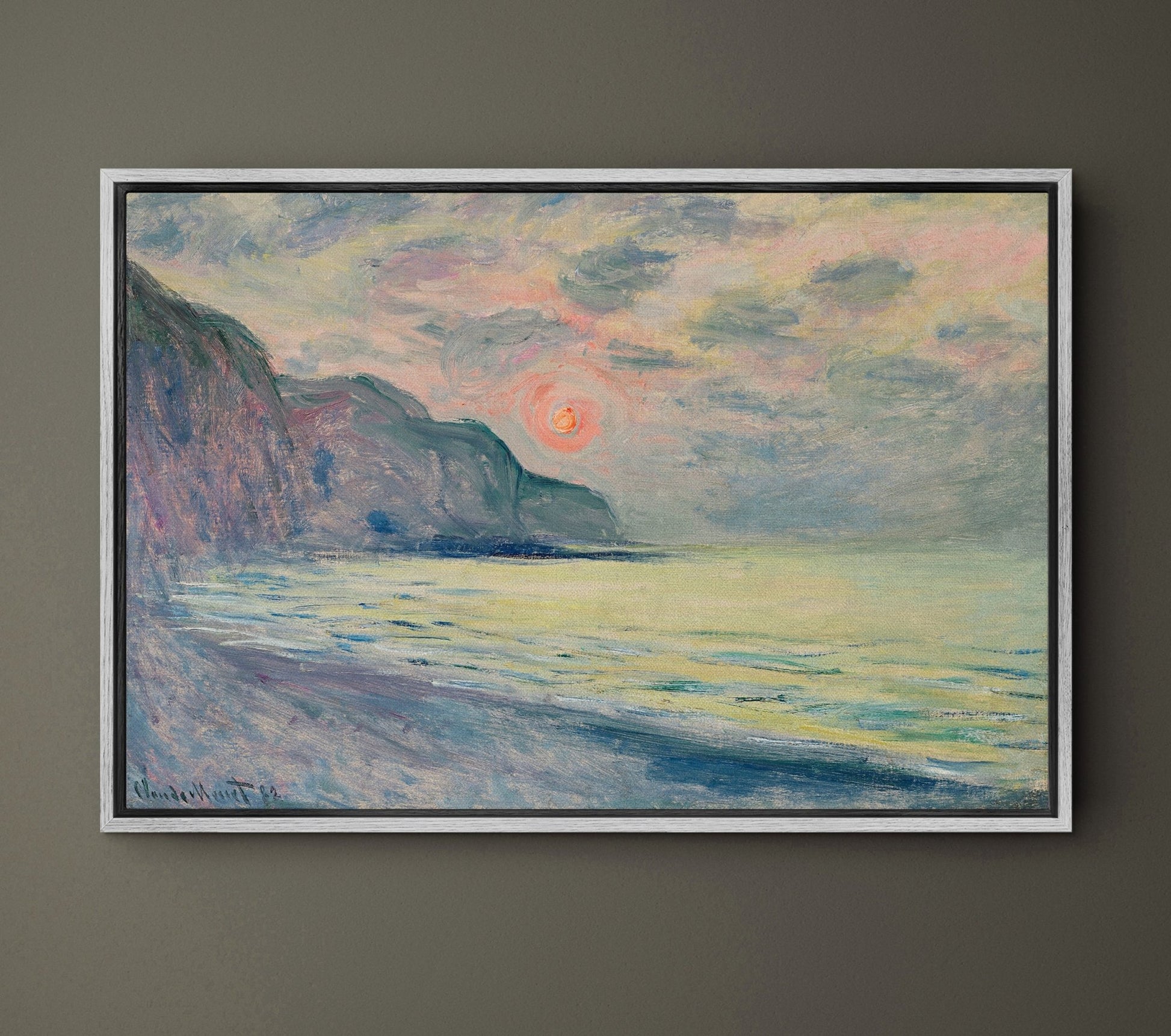 Claude Monet - EasySugerClaude MonetFramed Canvas PrintsEasySugerEasySugerClaude Monet24x16Light