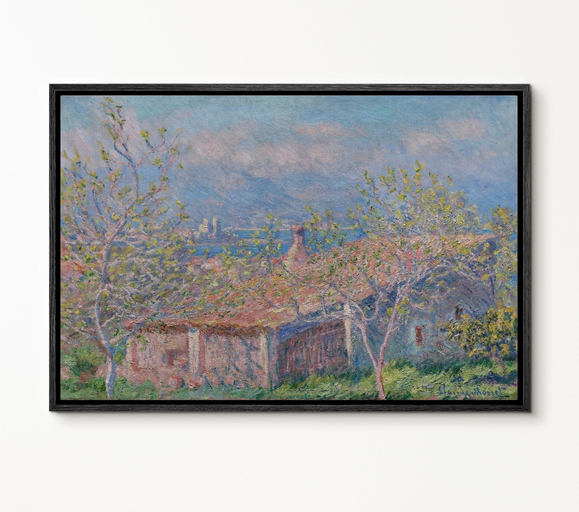 Claude Monet VII - EasySugerClaude Monet VIIFramed Canvas PrintsEasySugerEasySugerClaude Monet VII24x16Black