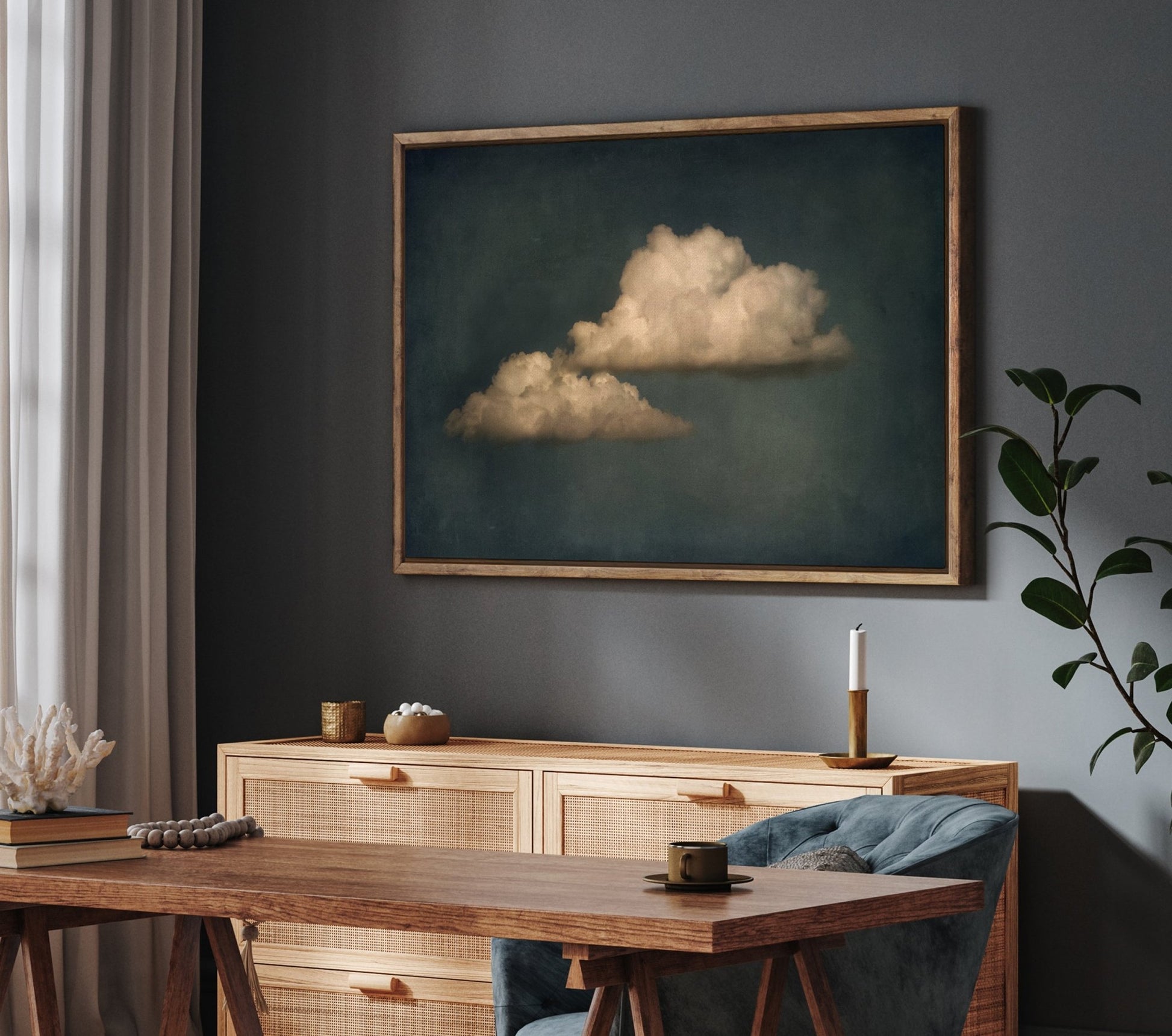 Clouds VI - EasySugerClouds VIFramed Canvas PrintsEasySugerEasySugerClouds VI24x16Natural