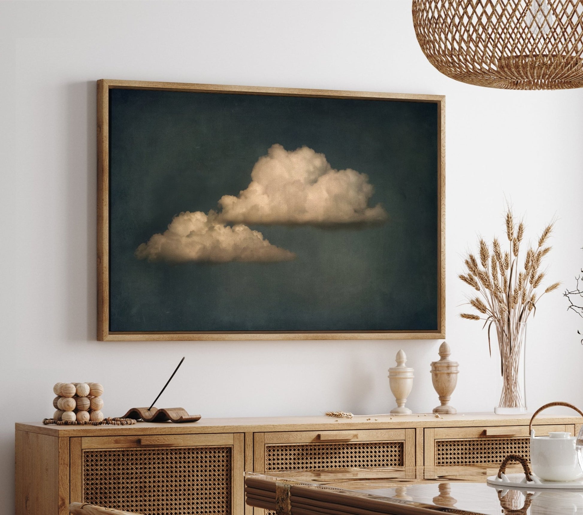 Clouds VI - EasySugerClouds VIFramed Canvas PrintsEasySugerEasySugerClouds VI24x16Natural