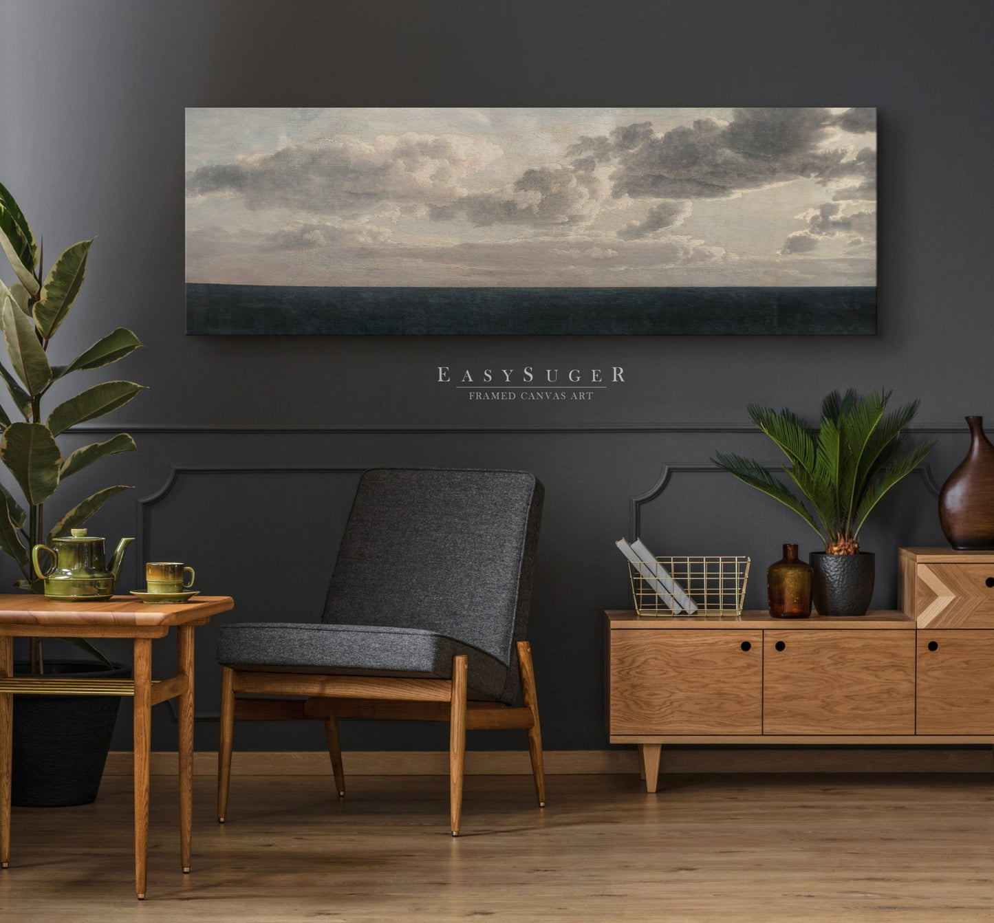 Cloudy Sky II - EasySugerCloudy Sky IIFramed Canvas PrintsEasySugerEasySugerCloudy Sky II36x12Premuim Gallery Wrap