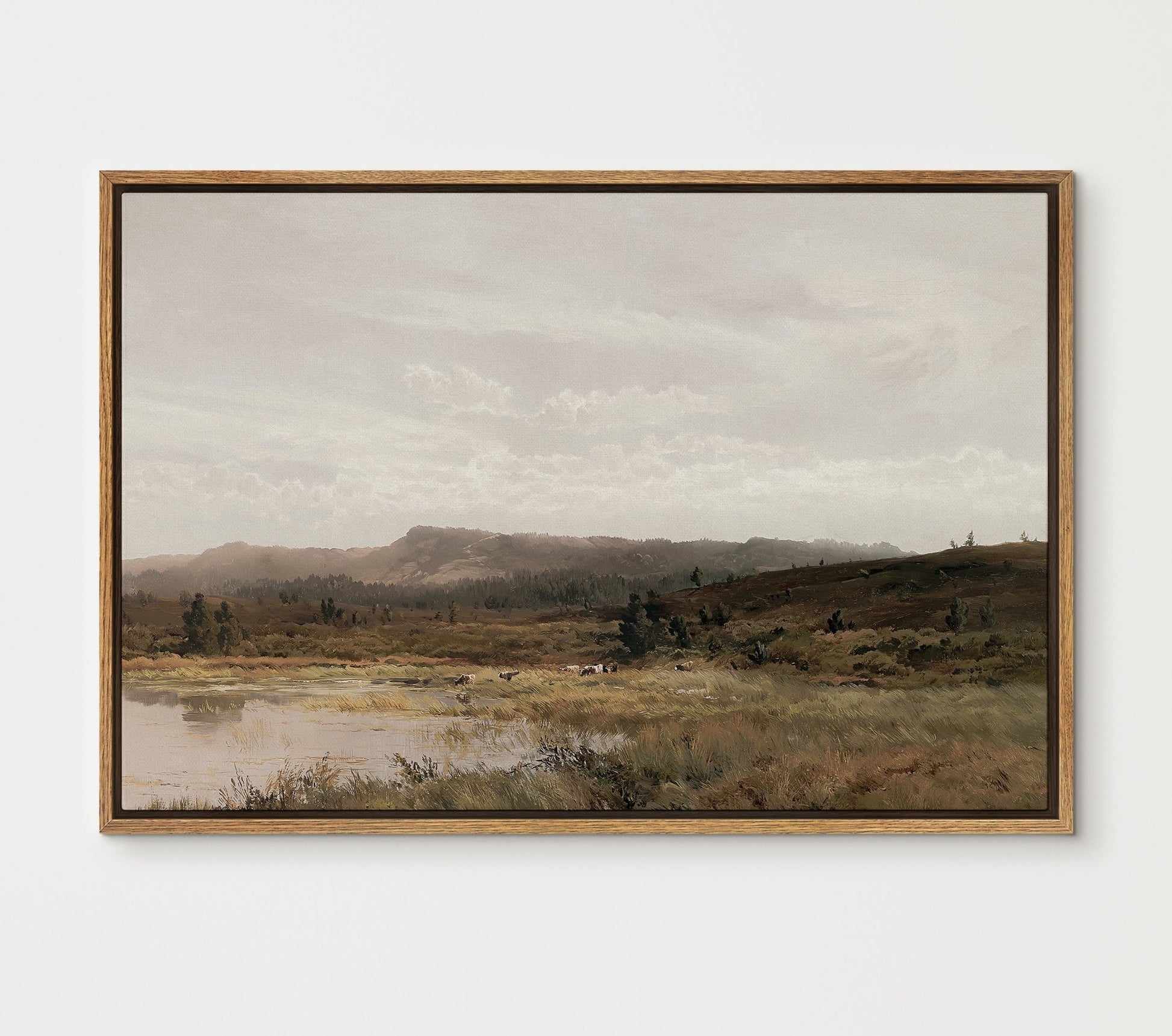 Country VI - EasySugerCountry VIFramed Canvas PrintsEasySugerEasySugerCountry VI24x16Natural