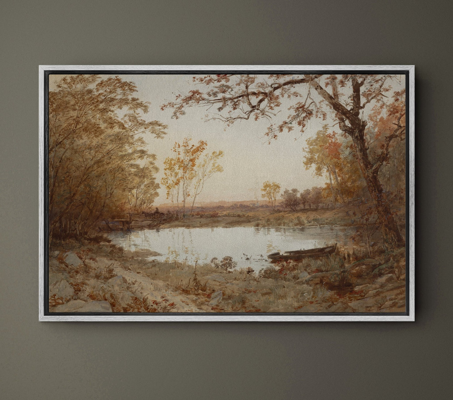 Fall Landscape II - EasySugerFall Landscape IIFramed Canvas PrintsEasySugerEasySugerFall Landscape II24x16Light