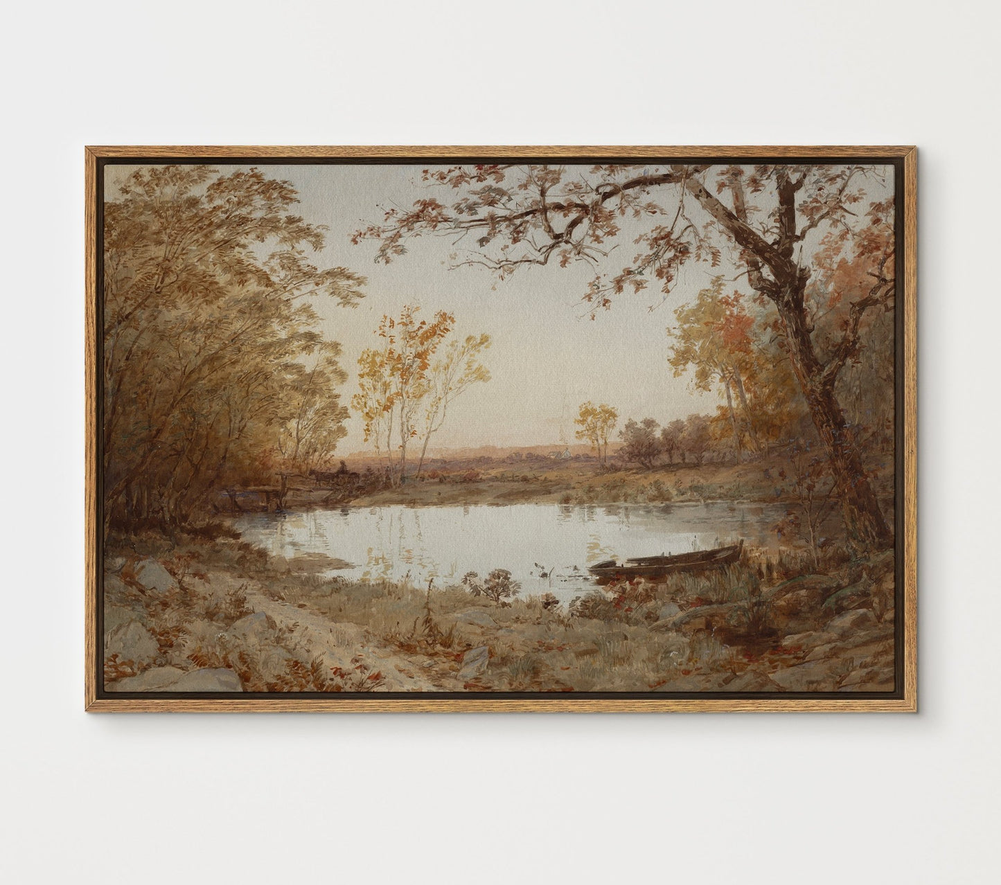 Fall Landscape II - EasySugerFall Landscape IIFramed Canvas PrintsEasySugerEasySugerFall Landscape II24x16Natural