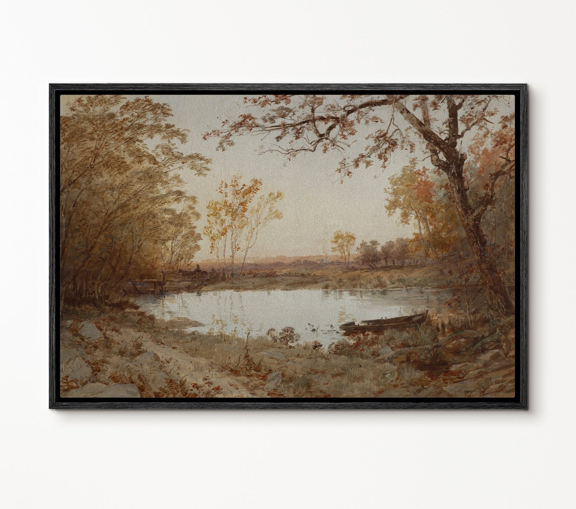 Fall Landscape II - EasySugerFall Landscape IIFramed Canvas PrintsEasySugerEasySugerFall Landscape II24x16Black