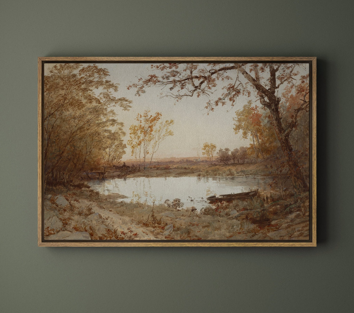 Fall Landscape II - EasySugerFall Landscape IIFramed Canvas PrintsEasySugerEasySugerFall Landscape II24x16Natural