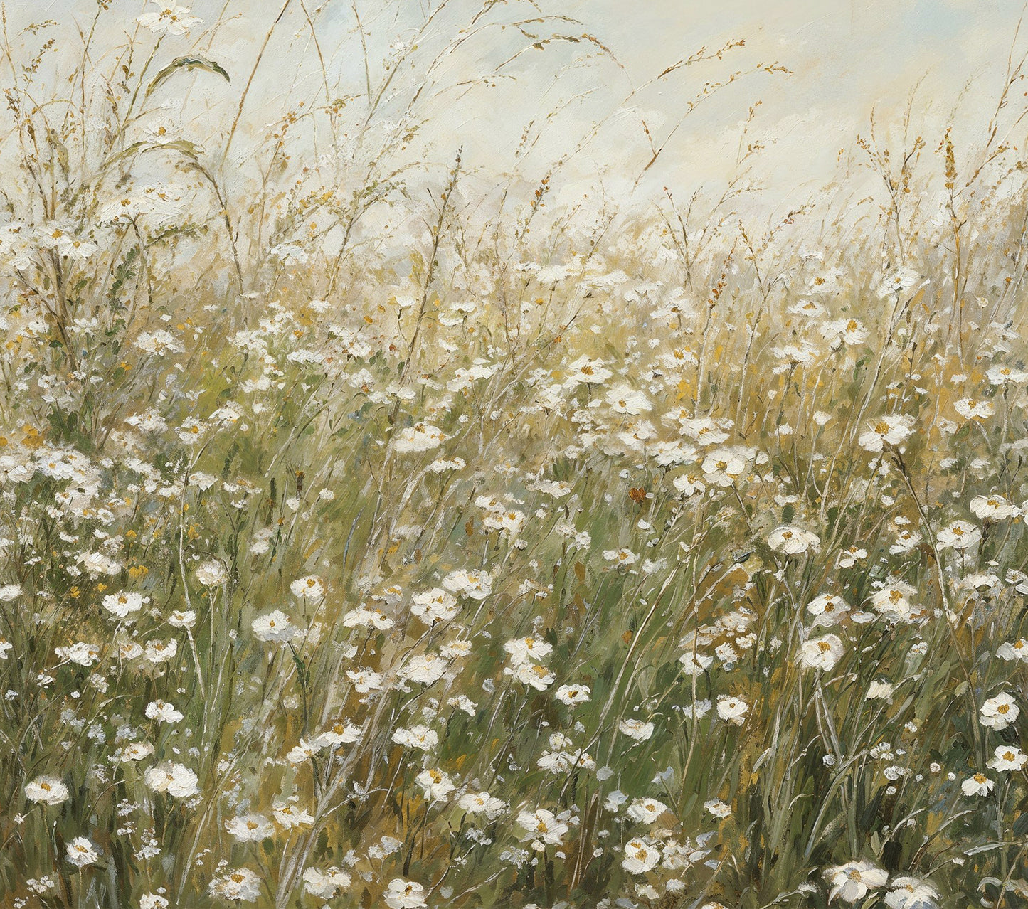 Wildflowers field