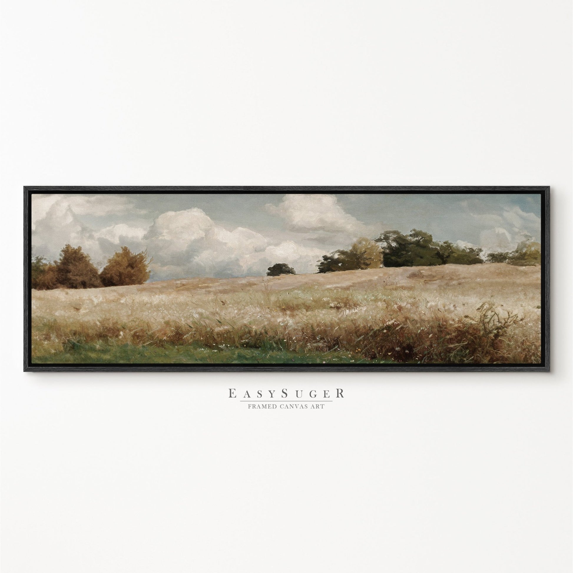 Hill II - EasySugerHill IIFramed Canvas PrintsEasySugerEasySugerHill II36x12Black