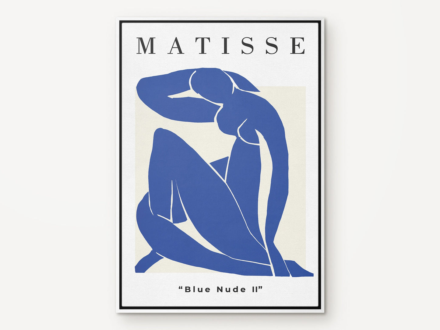 EasySuger Henri Matisse Blue Nude, Matisse canvas wall art , Modern wall art for bedroom, living room and dining room(with hanging kit)