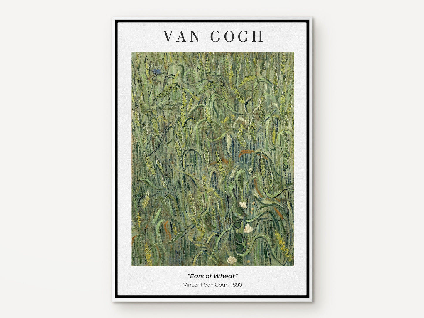 EasySuger Van Gogh Wall Art | Ears of Wheat | Framed Canvas Wall Art for living room and bedroom