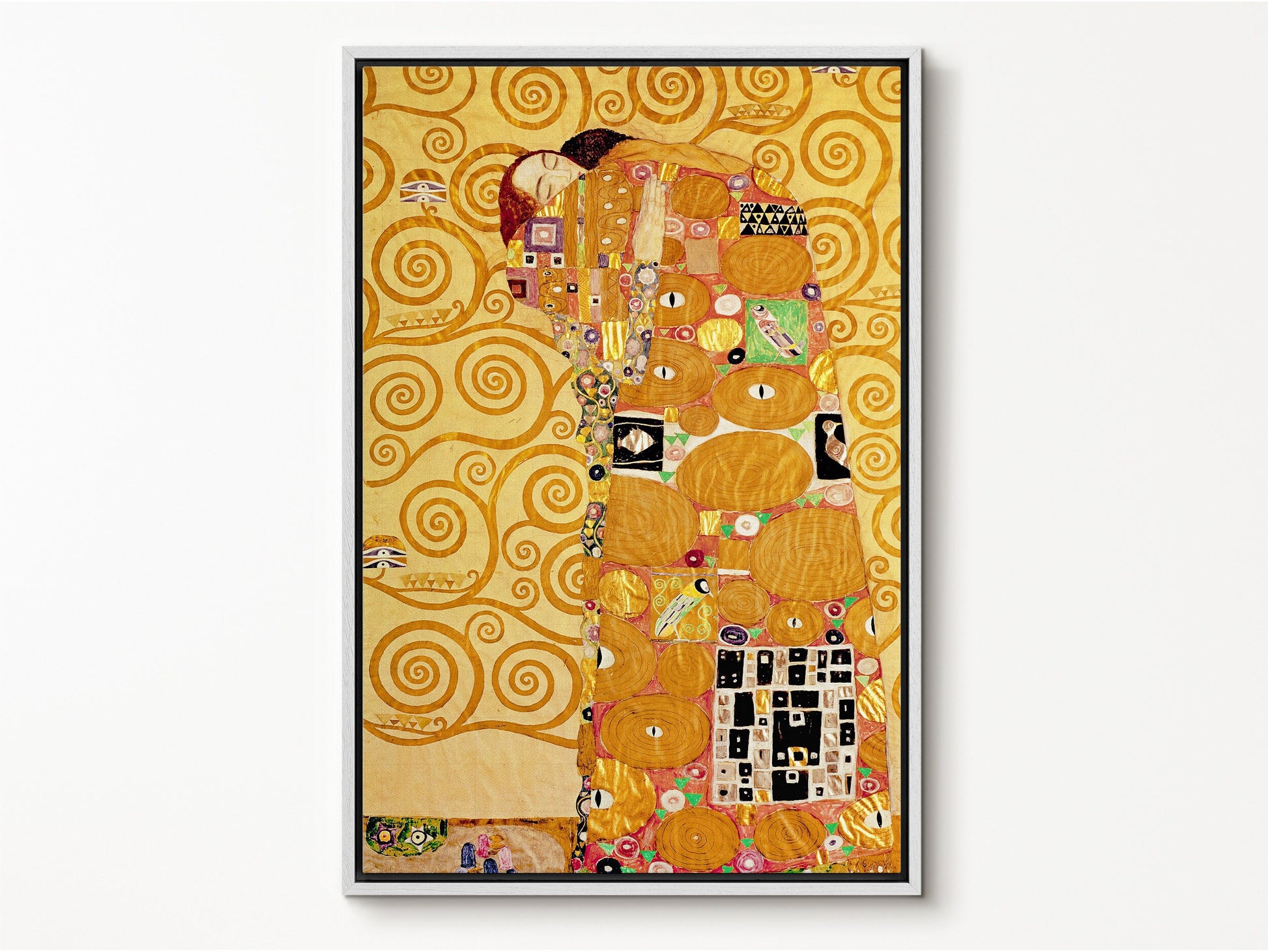 EasySuger The Tree of Life, Stoclet Frieze by Gustav Klimt | Framed Canvas Wall art