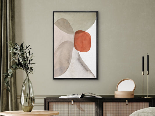 Watercolor Painting Wall Art, Boho Wall Decor, Contemporary Abstract Wall Art, Mid Century Modern Wall Art, Canvas Wall Art with Hanging Kit