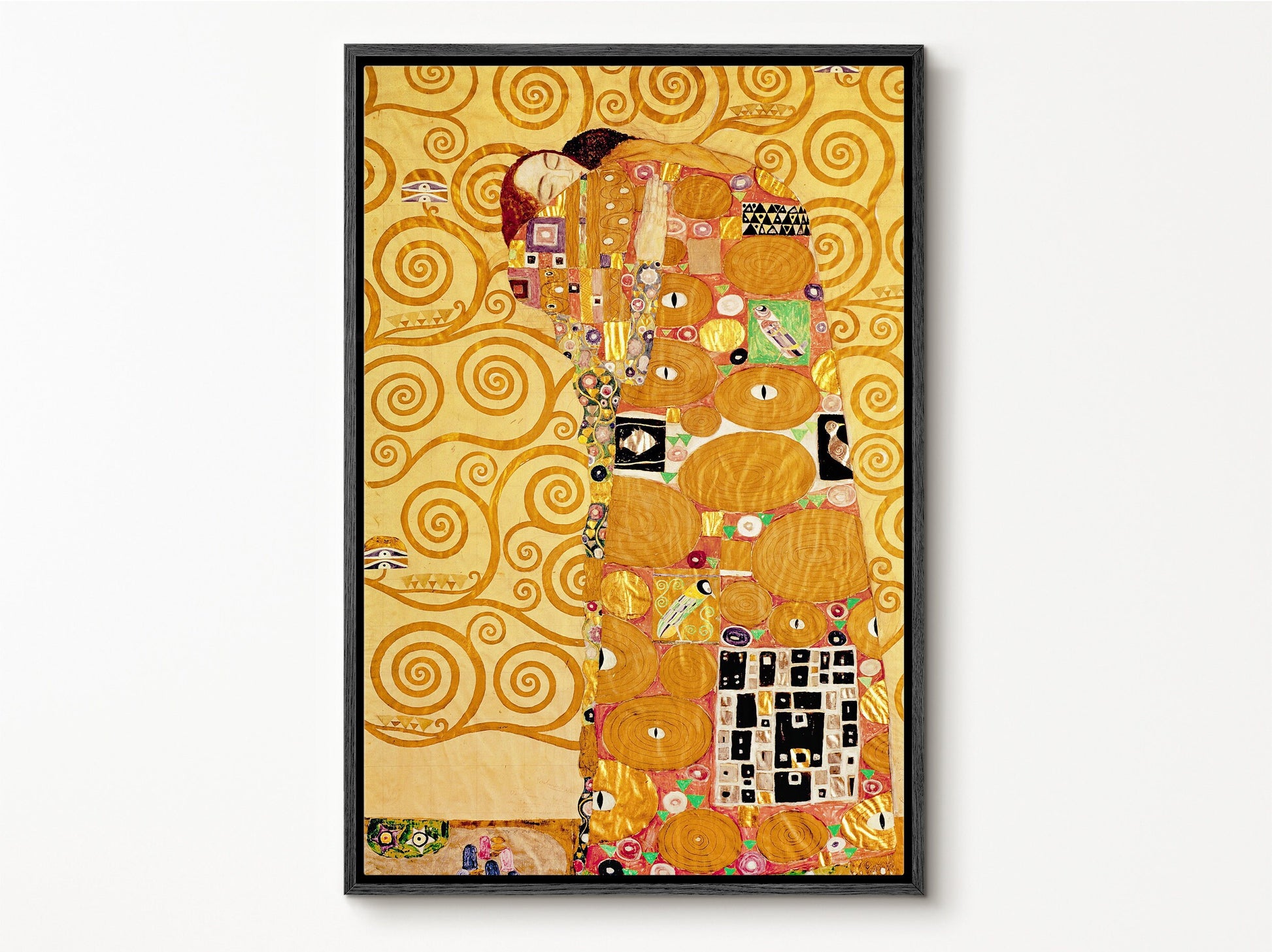 EasySuger The Tree of Life, Stoclet Frieze by Gustav Klimt | Framed Canvas Wall art