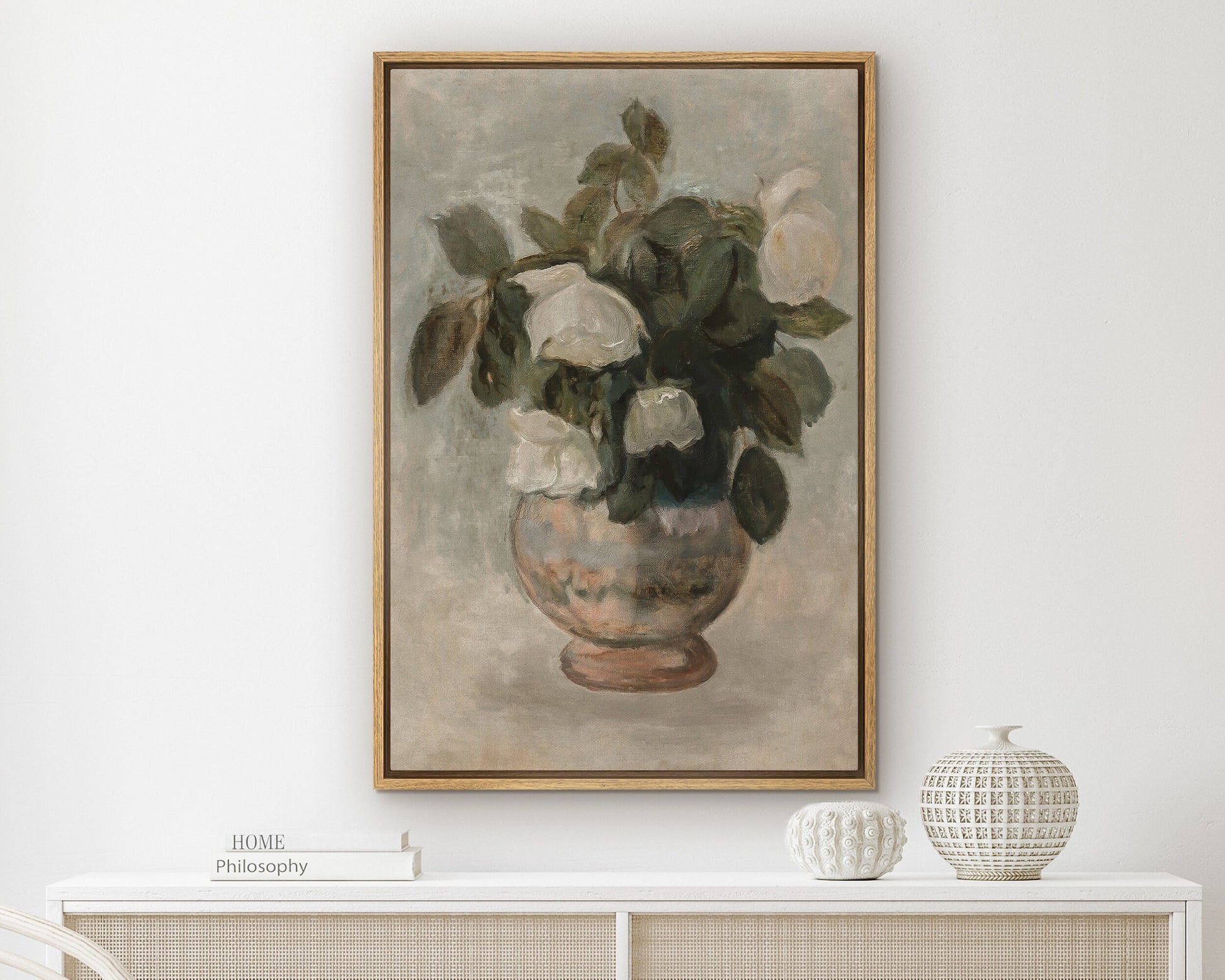 living succulent picture frame EasySuger Succulent Wall Art, Grey Botanical Wall Art, Framed Canvas Wall Art for Living room and Bedroom, Natural Wall Art with hanging kit Natural /