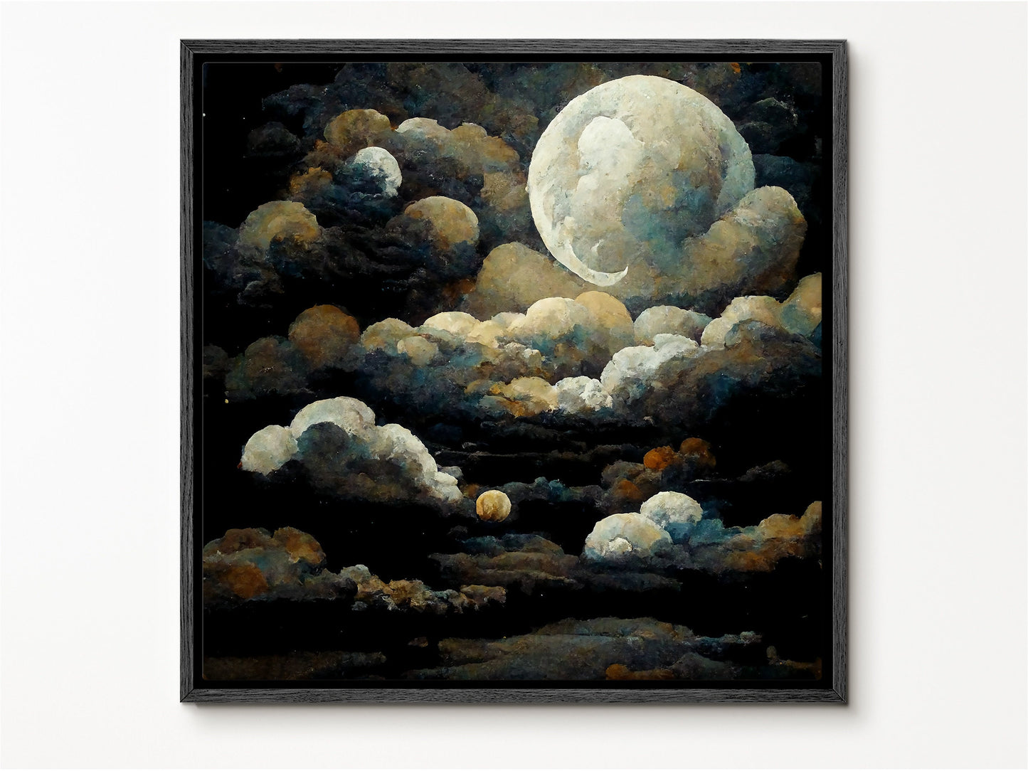 SouthandArt Cloudy Wall Art | Framed Canvas print