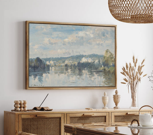 Impression Lake - EasySugerImpression LakeFramed Canvas PrintsEasySugerEasySugerImpression Lake24x16Natural