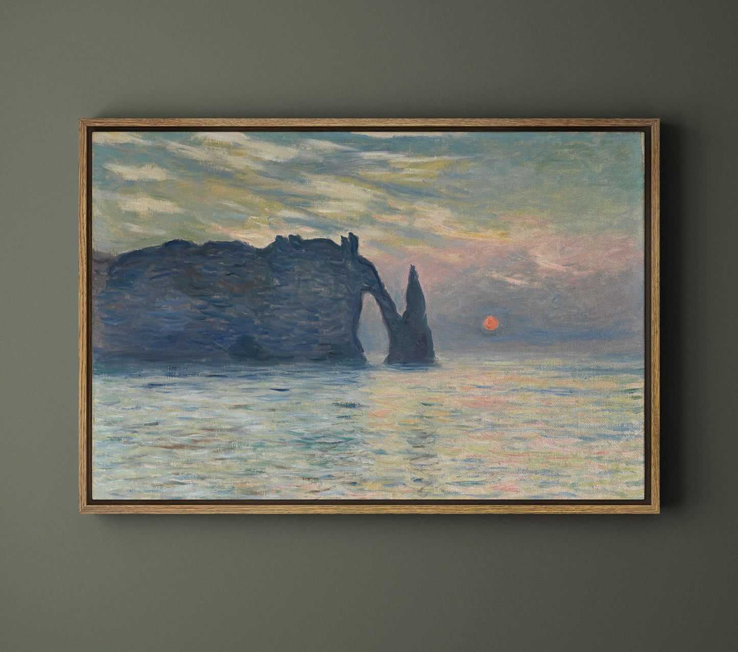 Le Matin, temps brumeux, Pourville - EasySugerLe Matin, temps brumeux, PourvilleFramed Canvas PrintsEasySugerEasySugerLe Matin, temps brumeux, Pourville24x16Natural