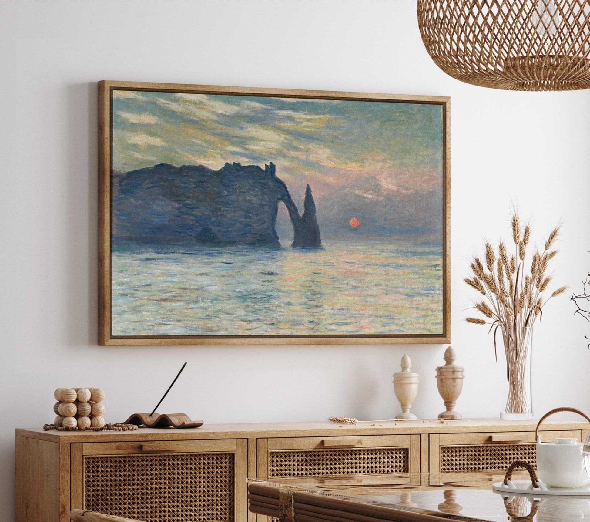 Le Matin, temps brumeux, Pourville - EasySugerLe Matin, temps brumeux, PourvilleFramed Canvas PrintsEasySugerEasySugerLe Matin, temps brumeux, Pourville24x16Walnut