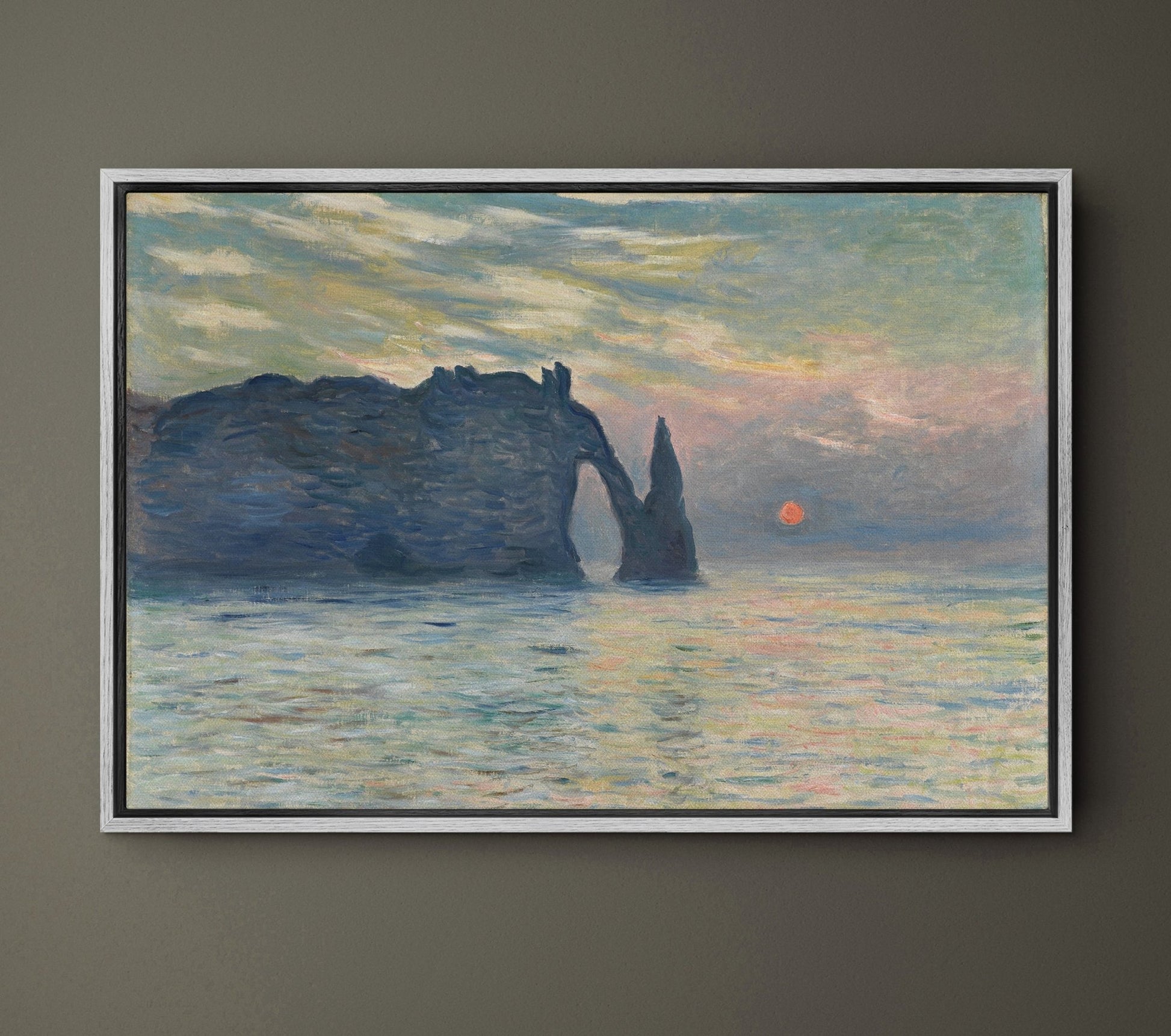 Le Matin, temps brumeux, Pourville - EasySugerLe Matin, temps brumeux, PourvilleFramed Canvas PrintsEasySugerEasySugerLe Matin, temps brumeux, Pourville24x16Light