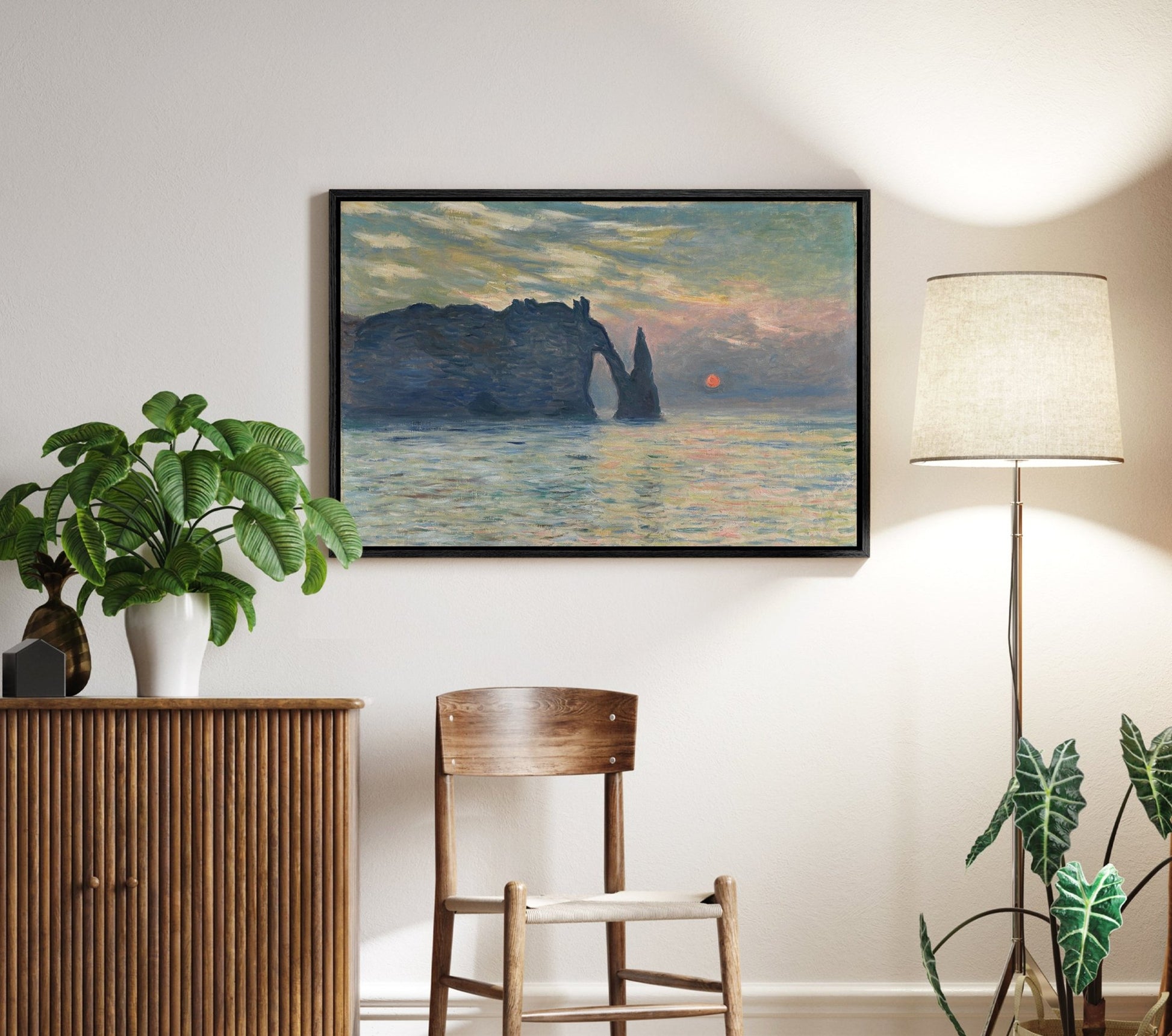 Le Matin, temps brumeux, Pourville - EasySugerLe Matin, temps brumeux, PourvilleFramed Canvas PrintsEasySugerEasySugerLe Matin, temps brumeux, Pourville24x16Light